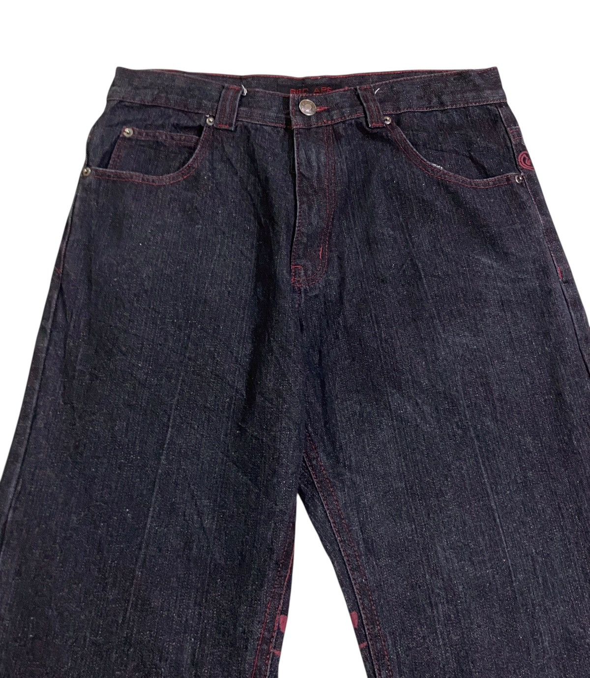 Japanese Brand Rare Design Vintage Japanese Brand Red Ape Baggy Jeans 2000s Size US 38 / EU 54 - 4 Thumbnail