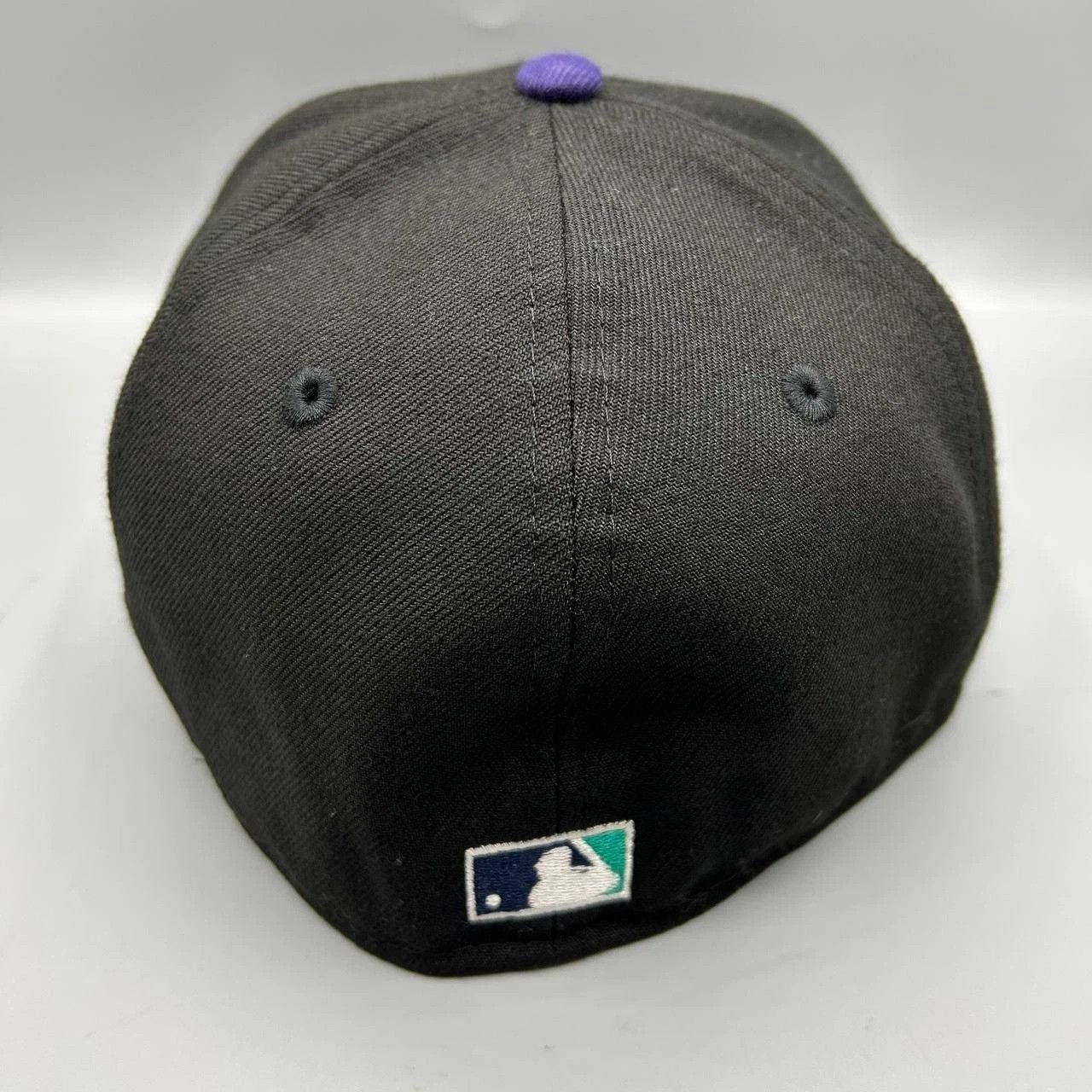 New Era Seattle Mariners Hat Men 7 1/4 Black Purple MLB Fitted Cap Size ONE SIZE - 8 Thumbnail