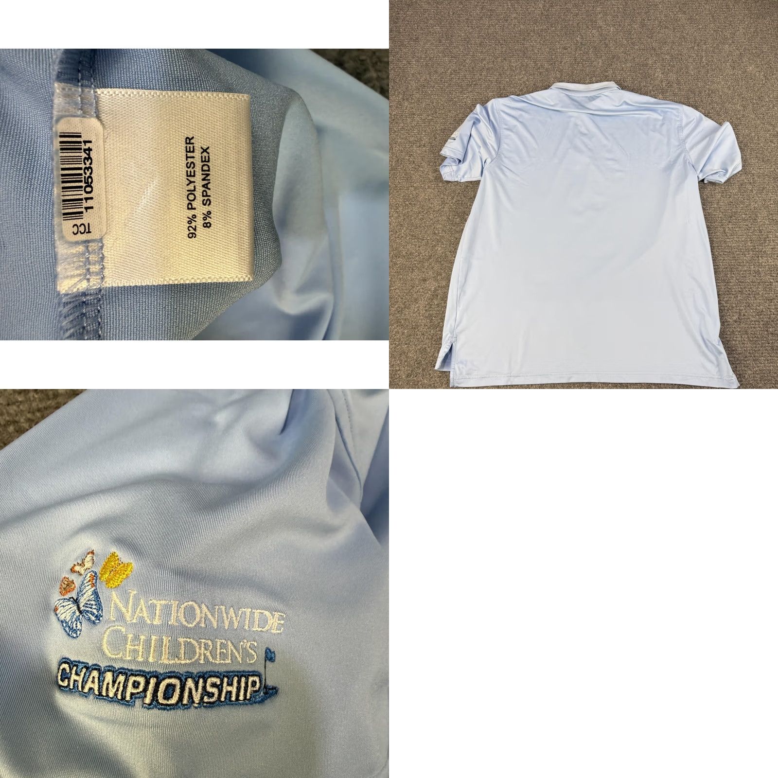 Peter Millar Peter Millar Polo Shirt Mens XL Blue Golf Summer Comfort Nationwide Childrens Size US XL / EU 56 / 4 - 8 Thumbnail