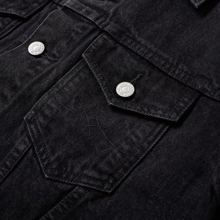 RRL Ralph Lauren o1tko10825 Denim Jacket in Black Size US XS / EU 42 / 0 - 3 Thumbnail