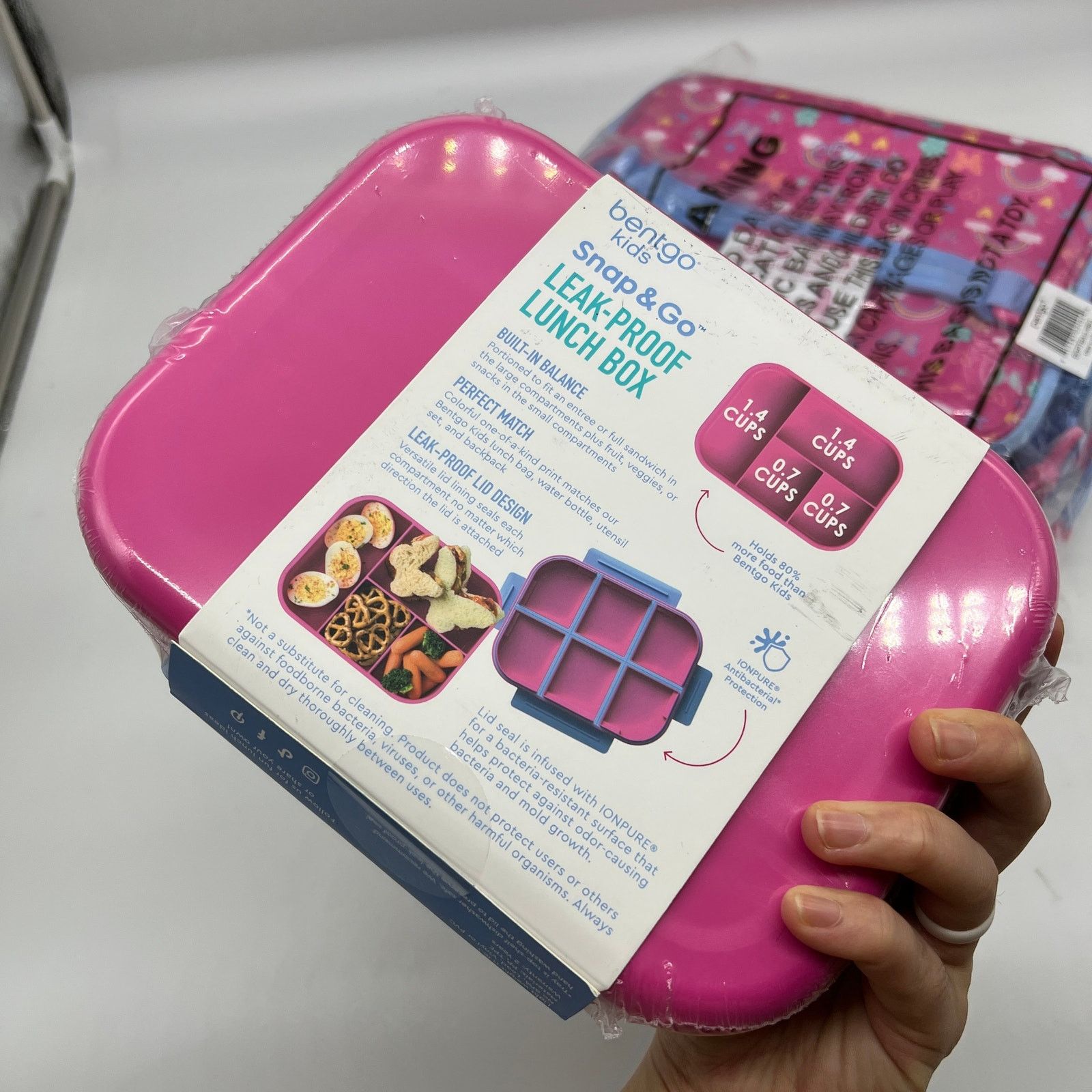 Other Bentgo Kids Snap & Go Leak-Proof Lunch Box with Lunch Size ONE SIZE - 4 Thumbnail