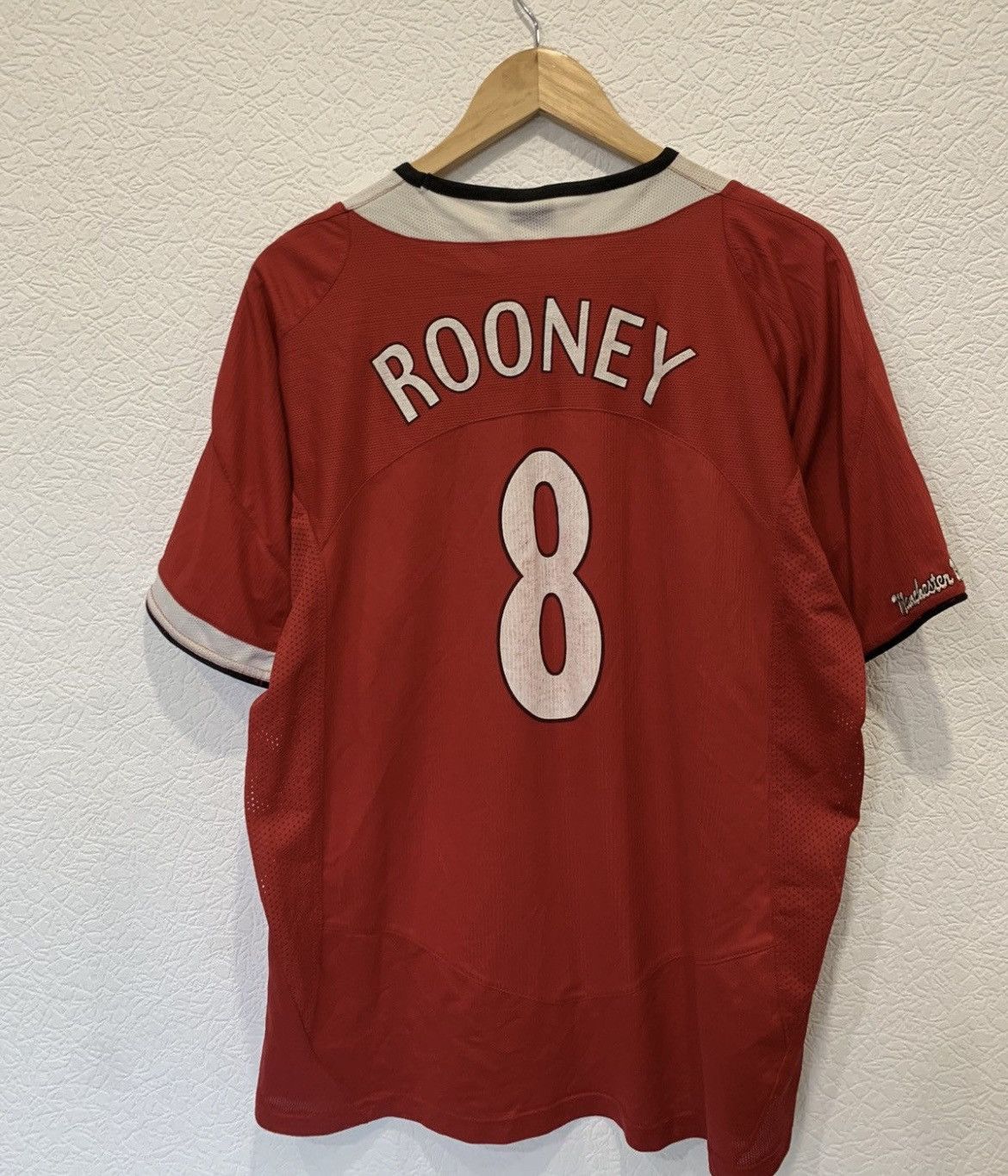 Vintage ROONEY MANCHESTER UNITED 00’s HOME KIT SOCCER JERSEY Size US XL / EU 56 / 4 - 1 Thumbnail