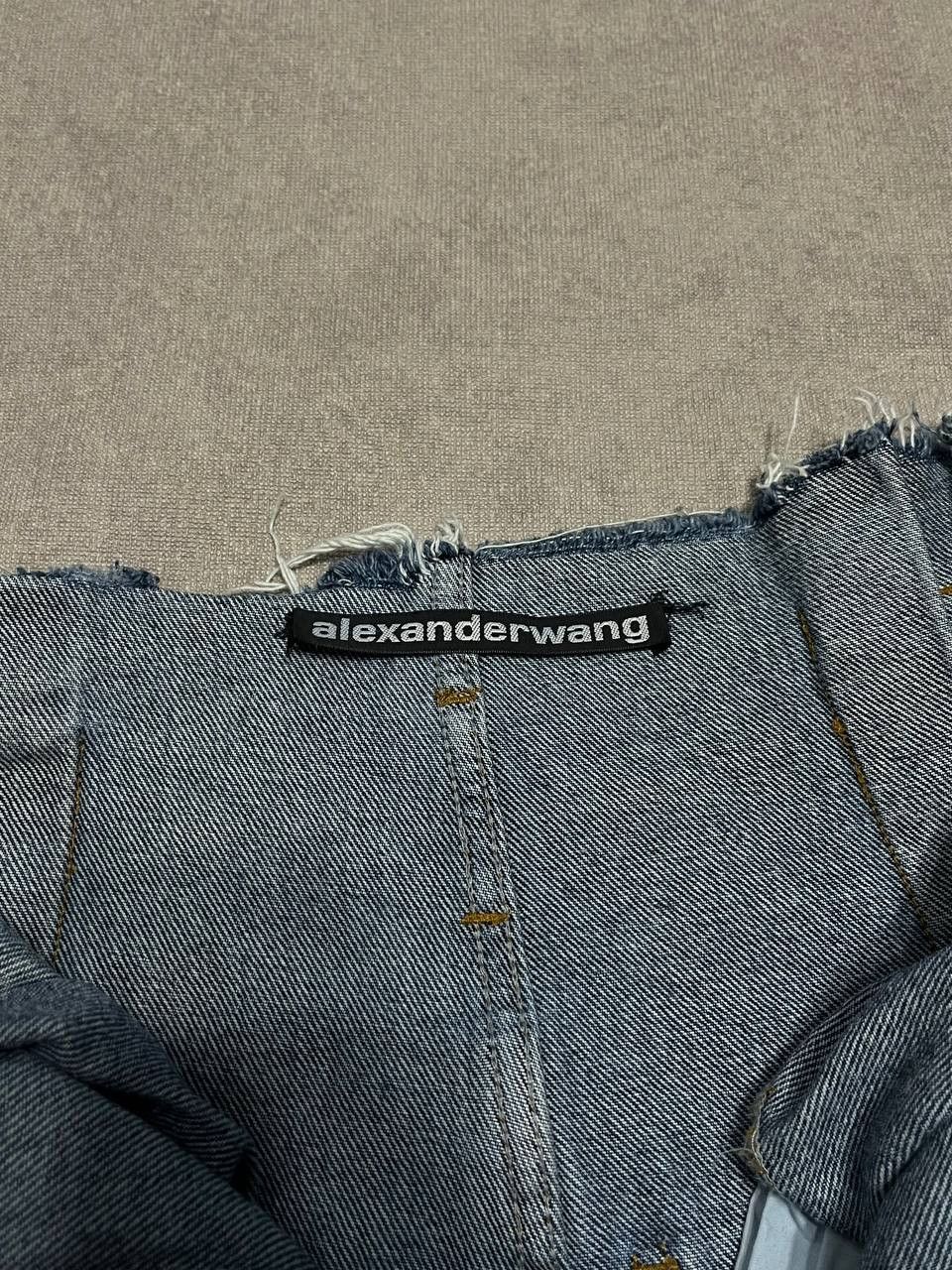 Alexander Wang Rare Alexander Wang Avant Garde Women`s Blue Jeans Denim S Size 27" / US 4 / IT 40 - 12 Thumbnail