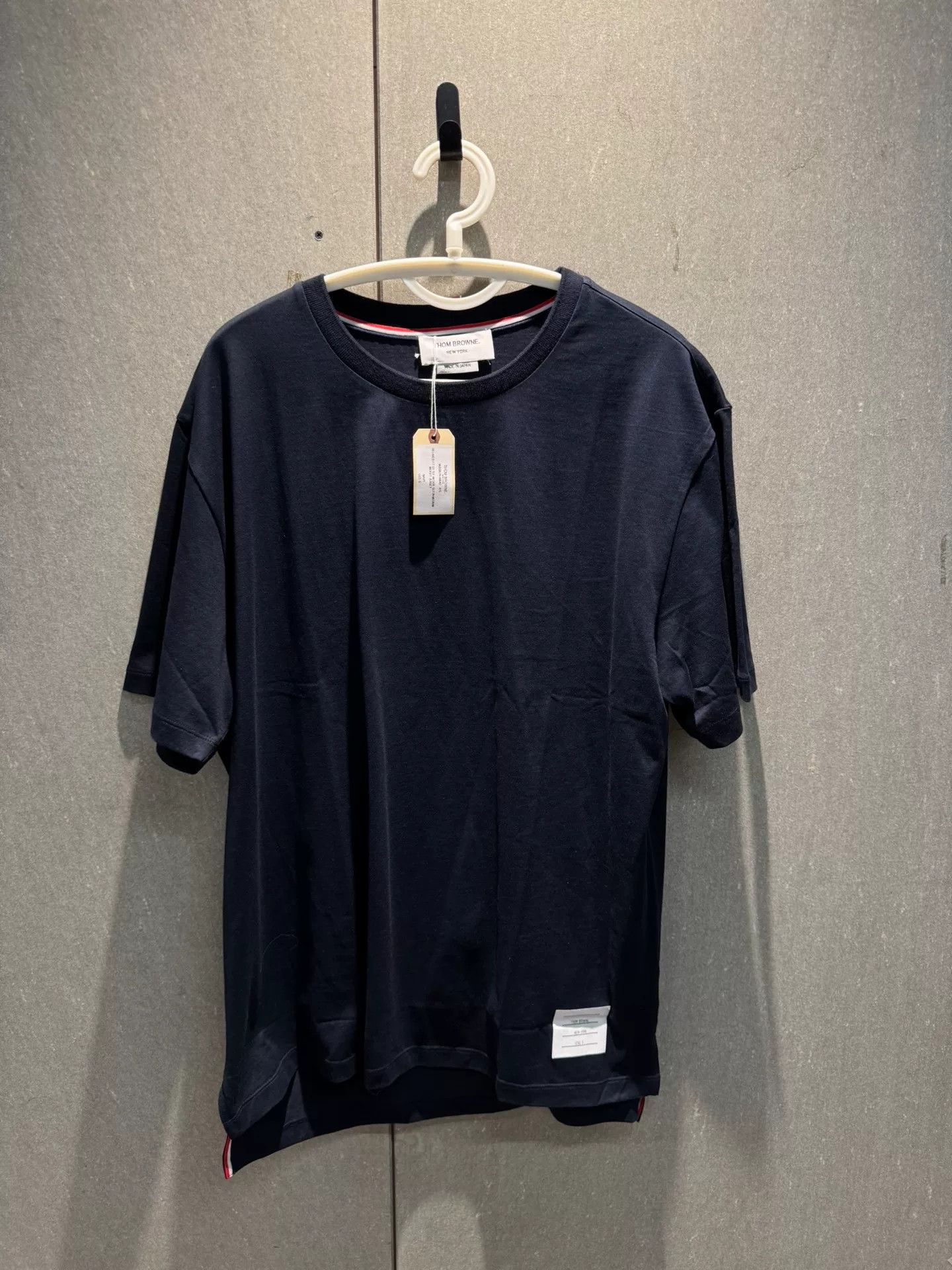 Thom Browne thom browne blue fitted knit t-shirt Size US XXL / EU 58 / 5 - 1 Thumbnail