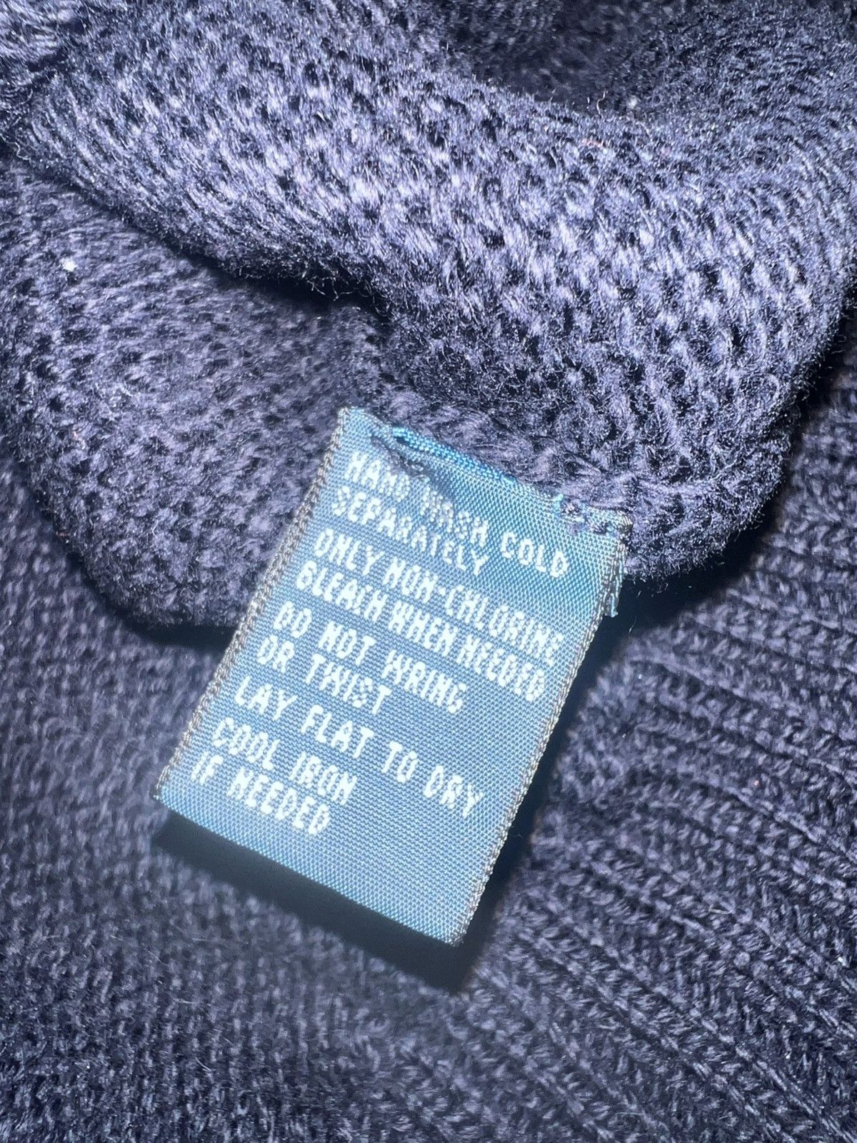 Polo Ralph Lauren VTG Polo Ralph Lauren RRL Navy Knit Sweater XL Size US XL / EU 56 / 4 - 10 Thumbnail
