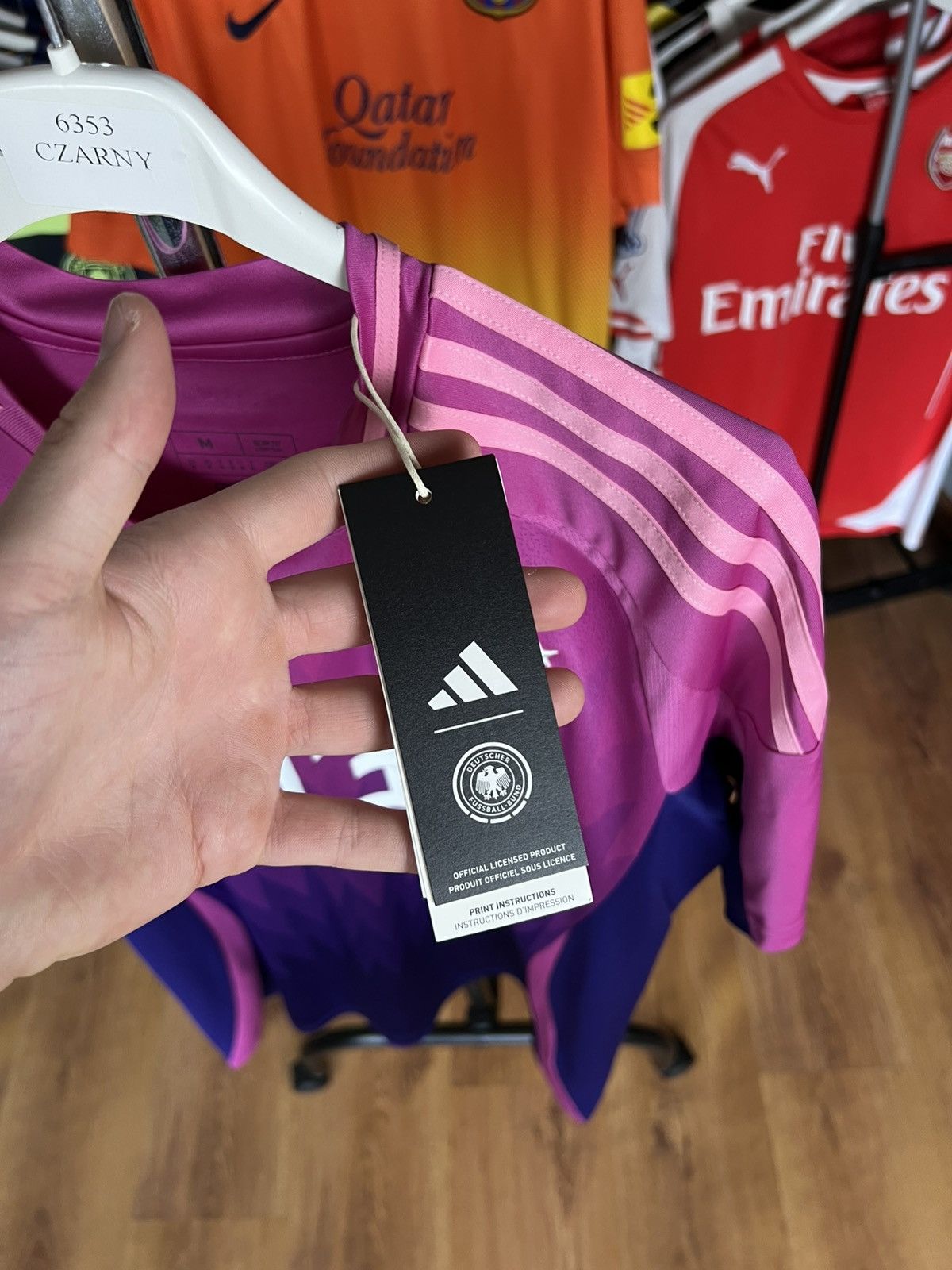 Adidas Soccer Jersey Germany 2024/25 Müller #13 Size US M / EU 48-50 / 2 - 6 Thumbnail