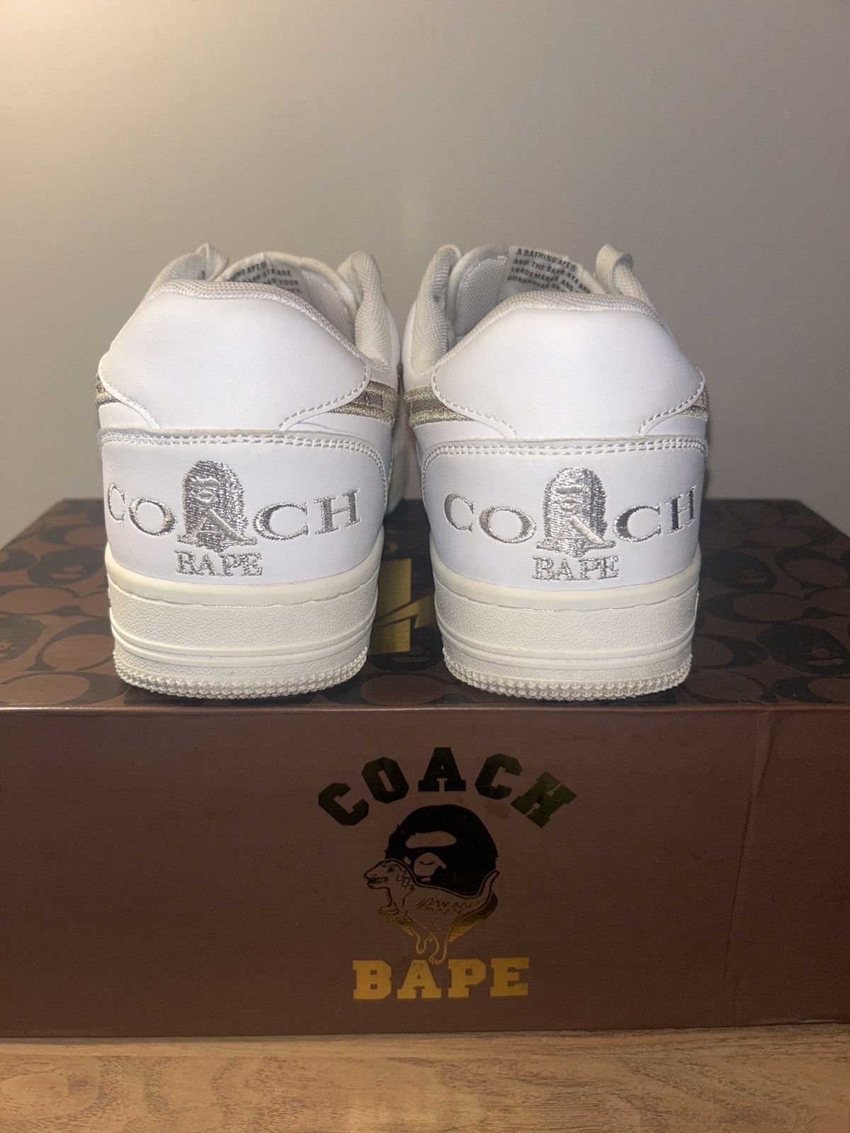 Bape × Coach Bape x Coach Bapesta Size US 10 / EU 43 - 5 Thumbnail