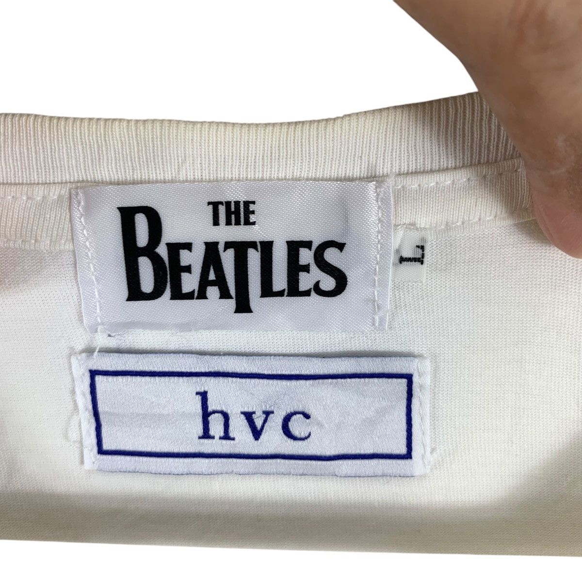 Vintage THE BEATLES x HVC JAPAN Collaboration Fotofolio Tee Shirt Size S / US 4 / IT 40 - 5 Thumbnail
