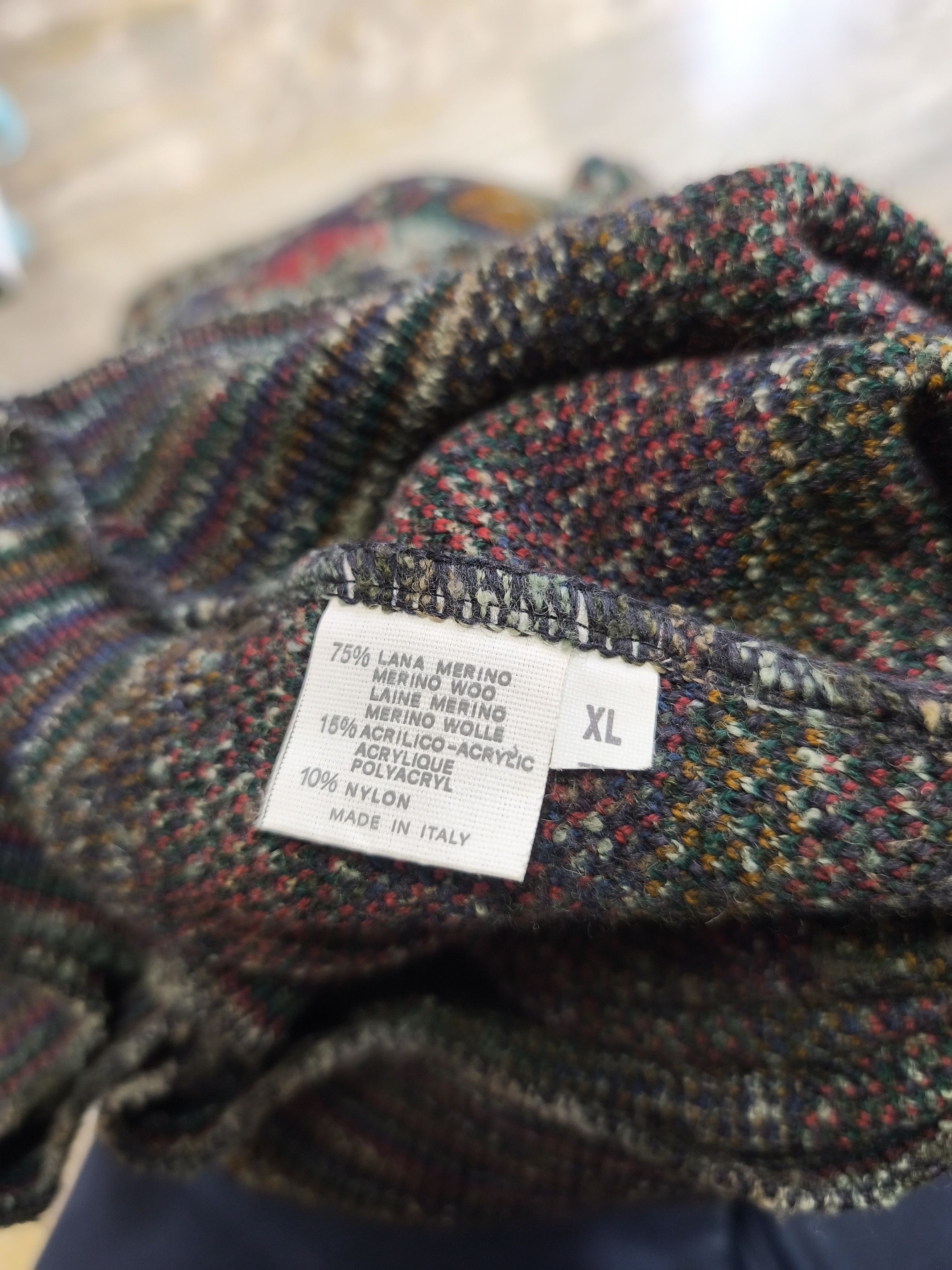 Missoni Vintage Missoni Example Knit Sweater Size US XL / EU 56 / 4 - 7 Thumbnail