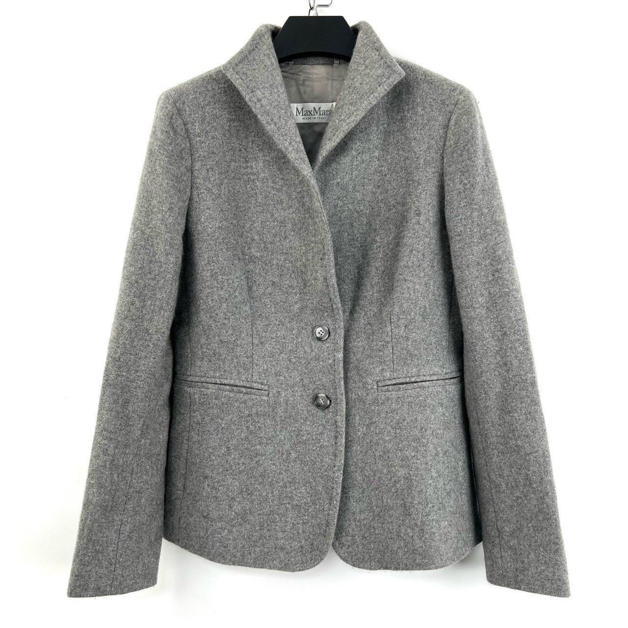 Max Mara Max Mara Gray Cashmere Blazer Size M / US 6-8 / IT 42-44 - 1 Thumbnail