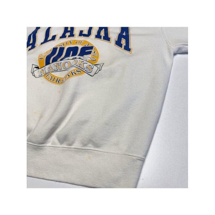 Vintage Vintage University Alaska Fairbanks Nanooks UAF Sweatshirt Size US XL / EU 56 / 4 - 7 Thumbnail