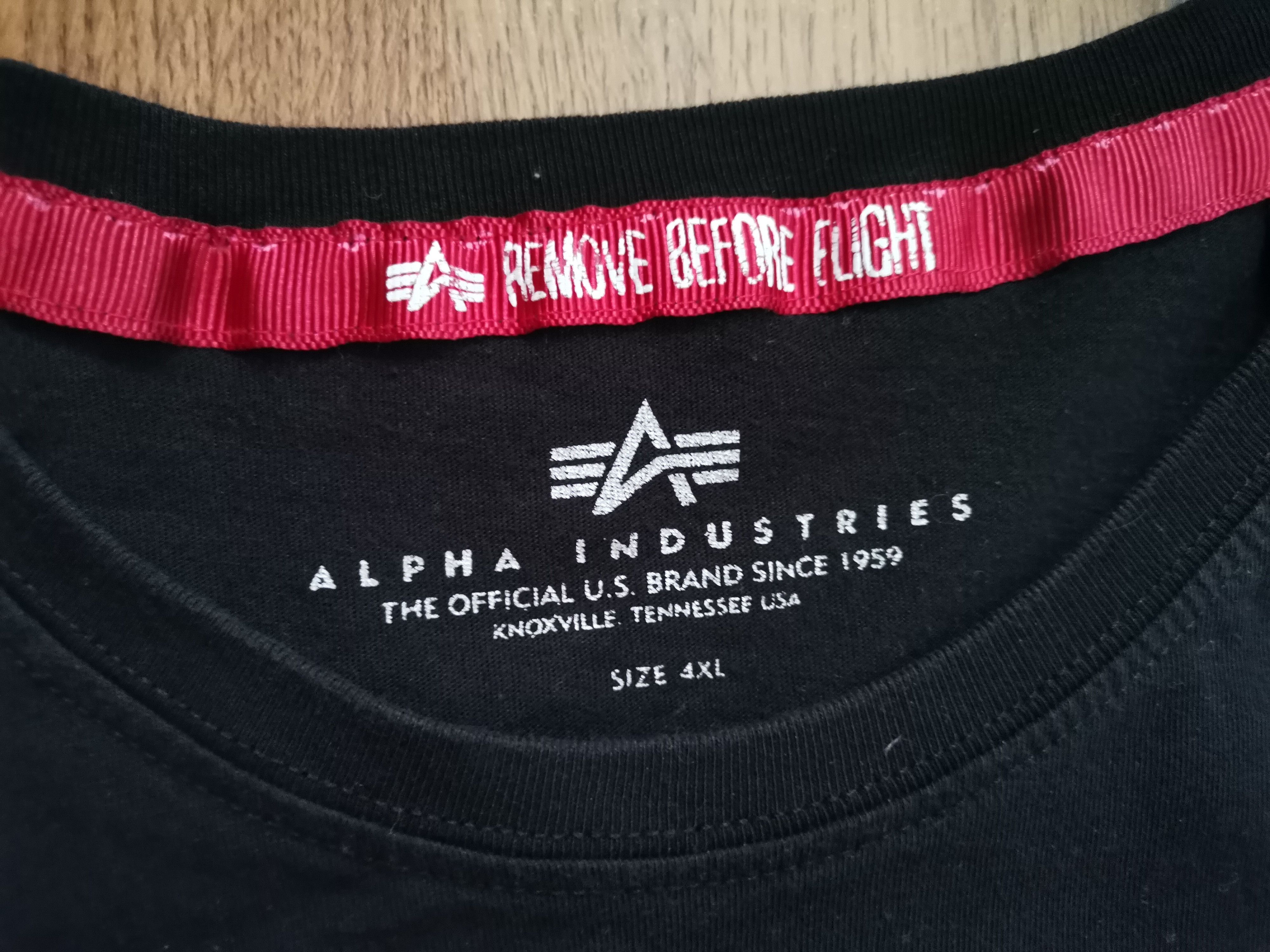Alpha Industries Alpha Industries NASA T-Shirt Size US XXL / EU 58 / 5 - 4 Thumbnail