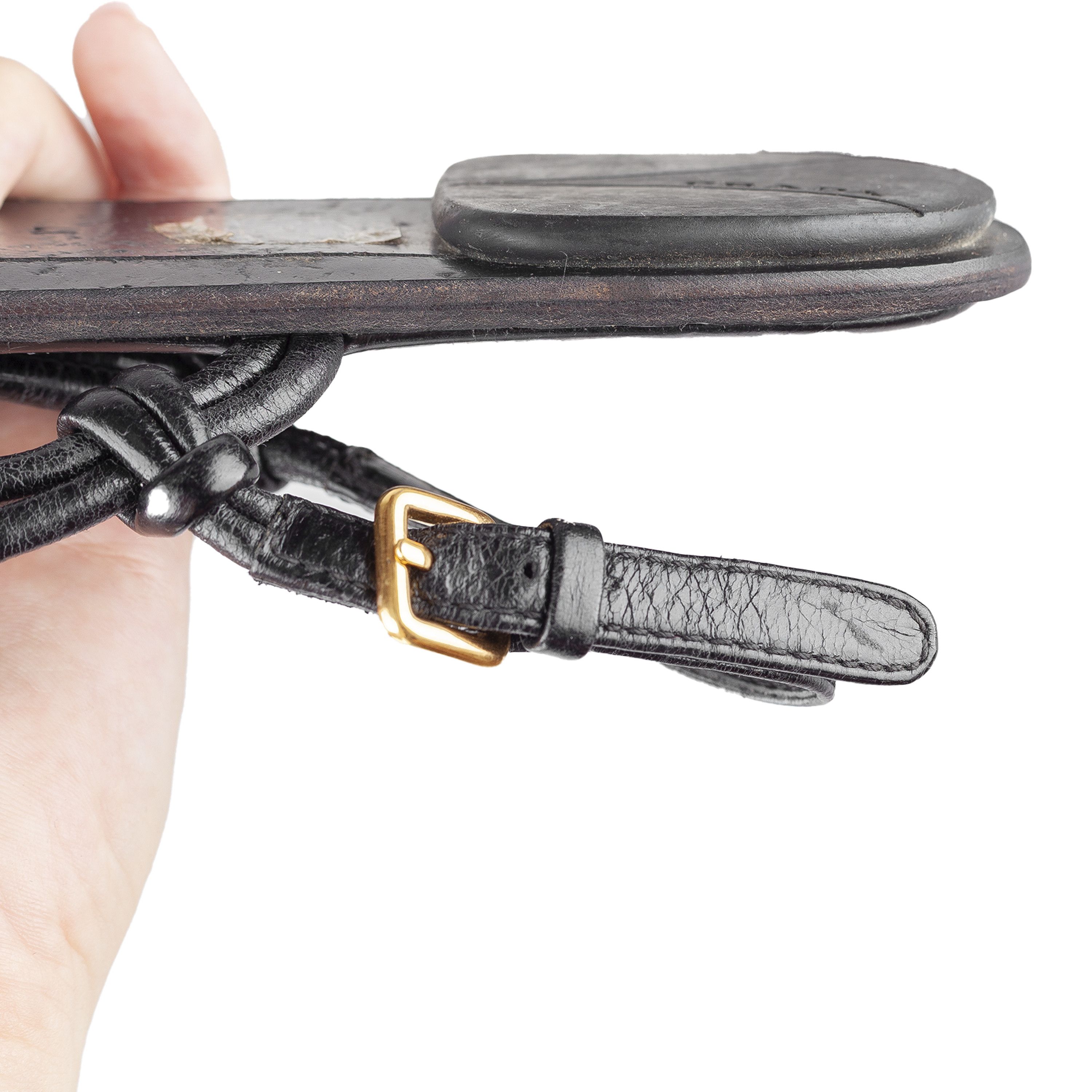Prada Prada Sport Vintage Black Flat Thong Sandals (38 IT / 38 EU) Size US 7 / IT 37 - 7 Thumbnail