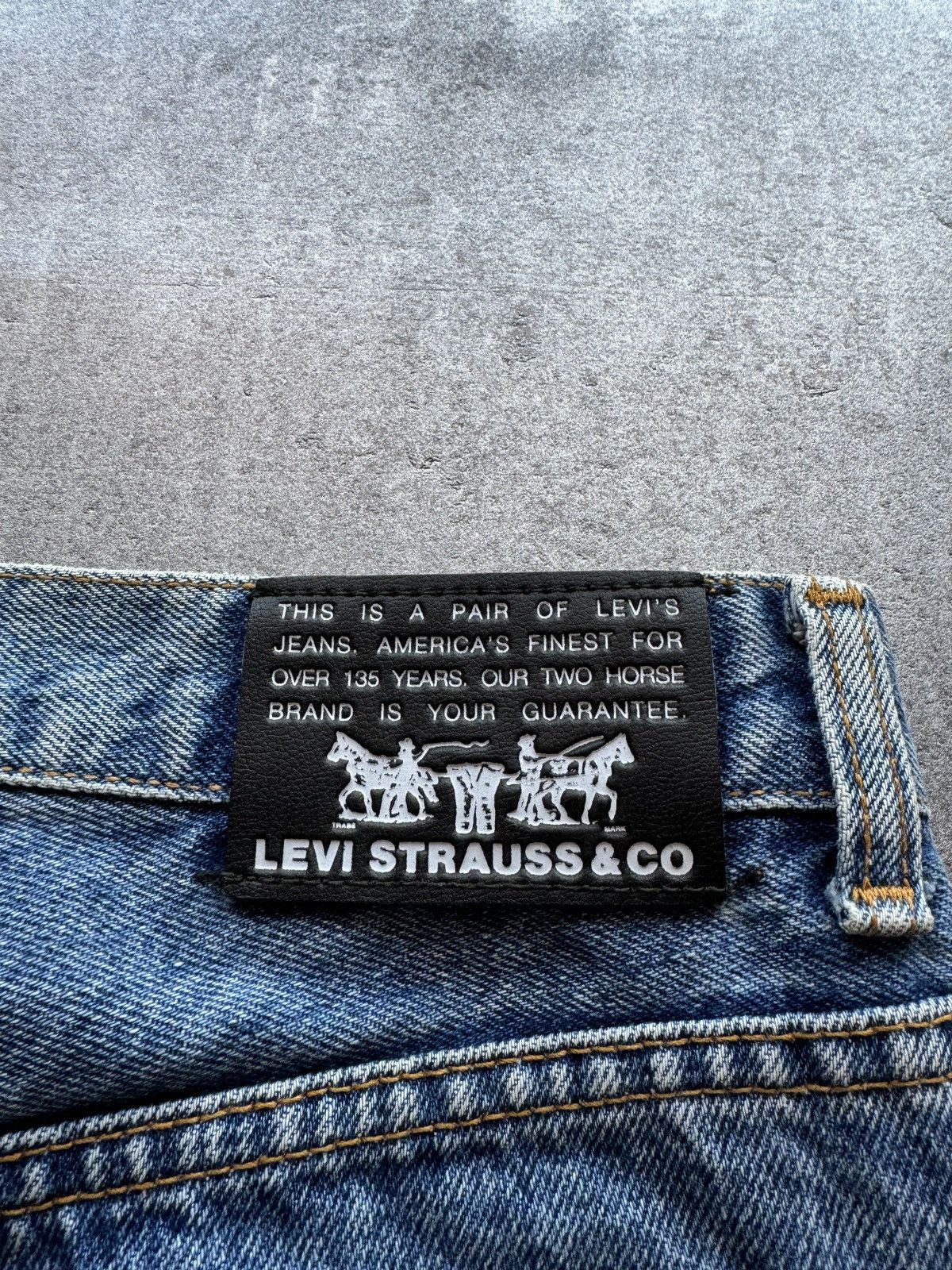 Levi's × Vintage Levi’s orange tab vintage 90s 80s baggy jeans denim y2k rap Size US 34 / EU 50 - 5 Thumbnail
