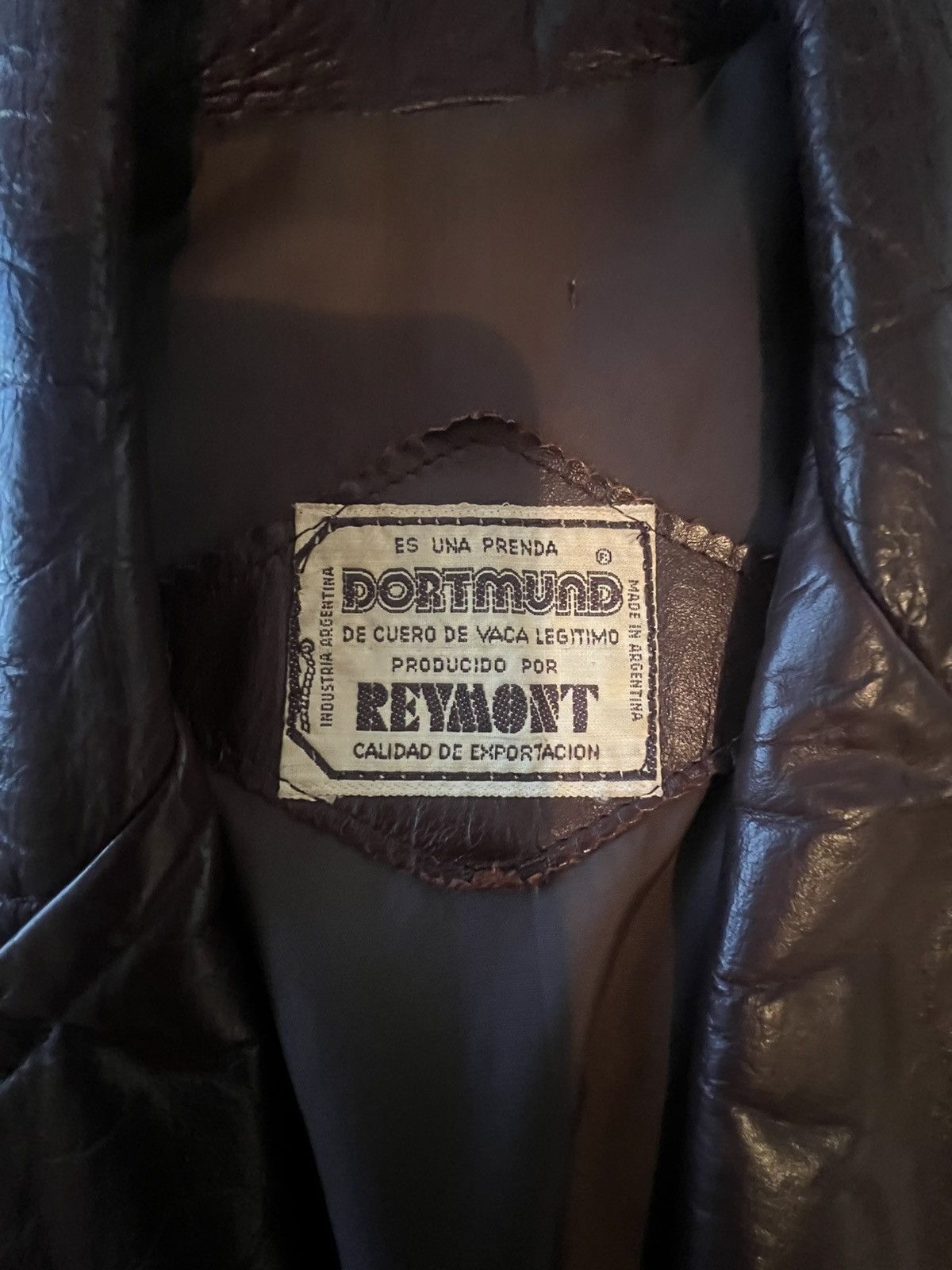Genuine Leather Genuine Leather Vintage Jacket Size US M / EU 48-50 / 2 - 5 Thumbnail