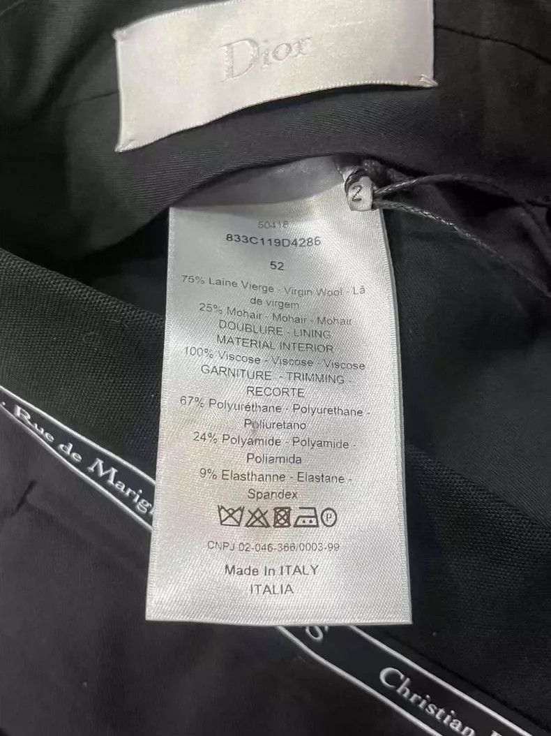 Dior Dior Black Trousers Size 52 Brand New-2505 Size US 44 / EU 60 - 7 Thumbnail
