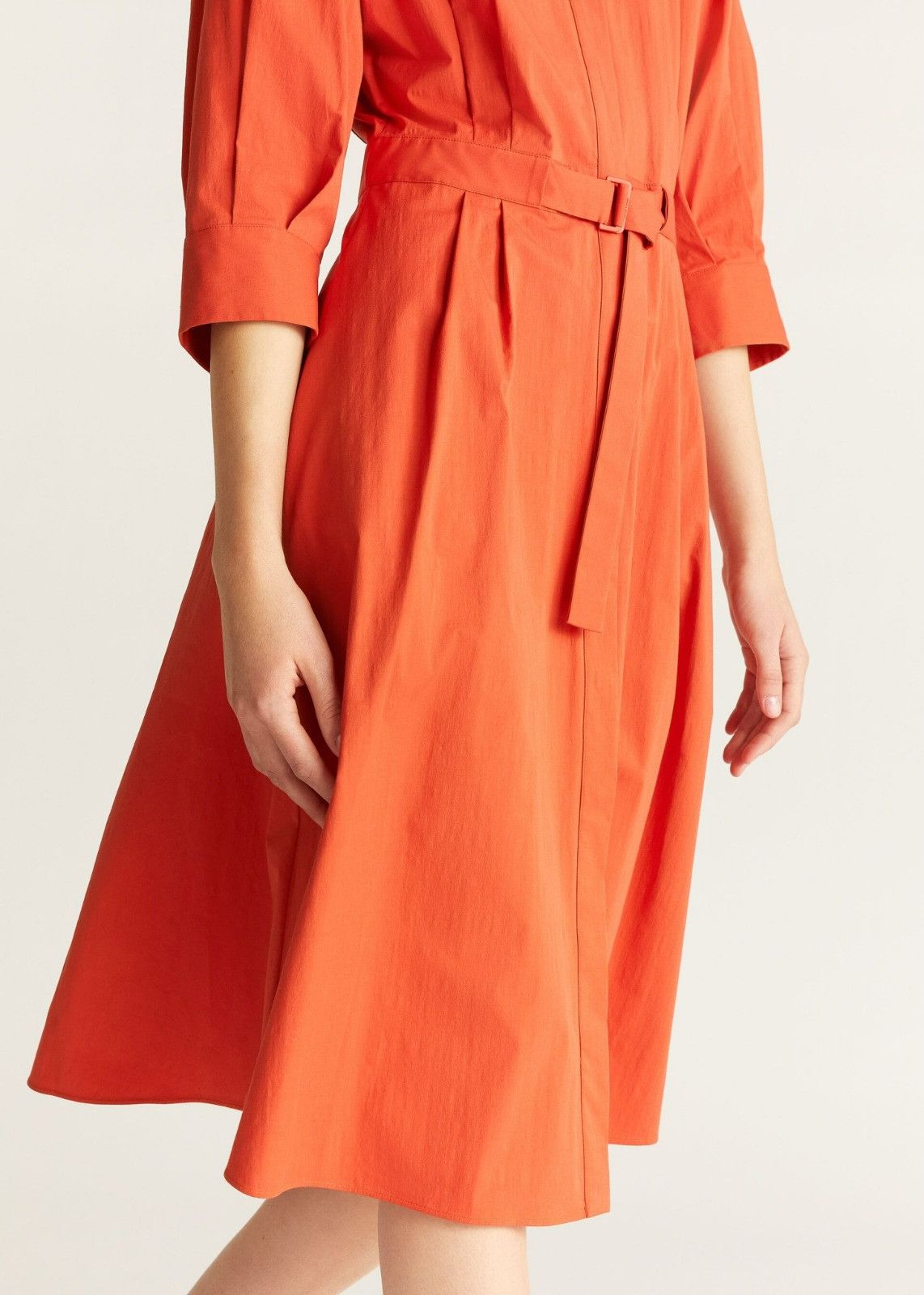 Loro Piana o1srvl11e0424 Dress in Red Size M / US 6-8 / IT 42-44 - 4 Thumbnail