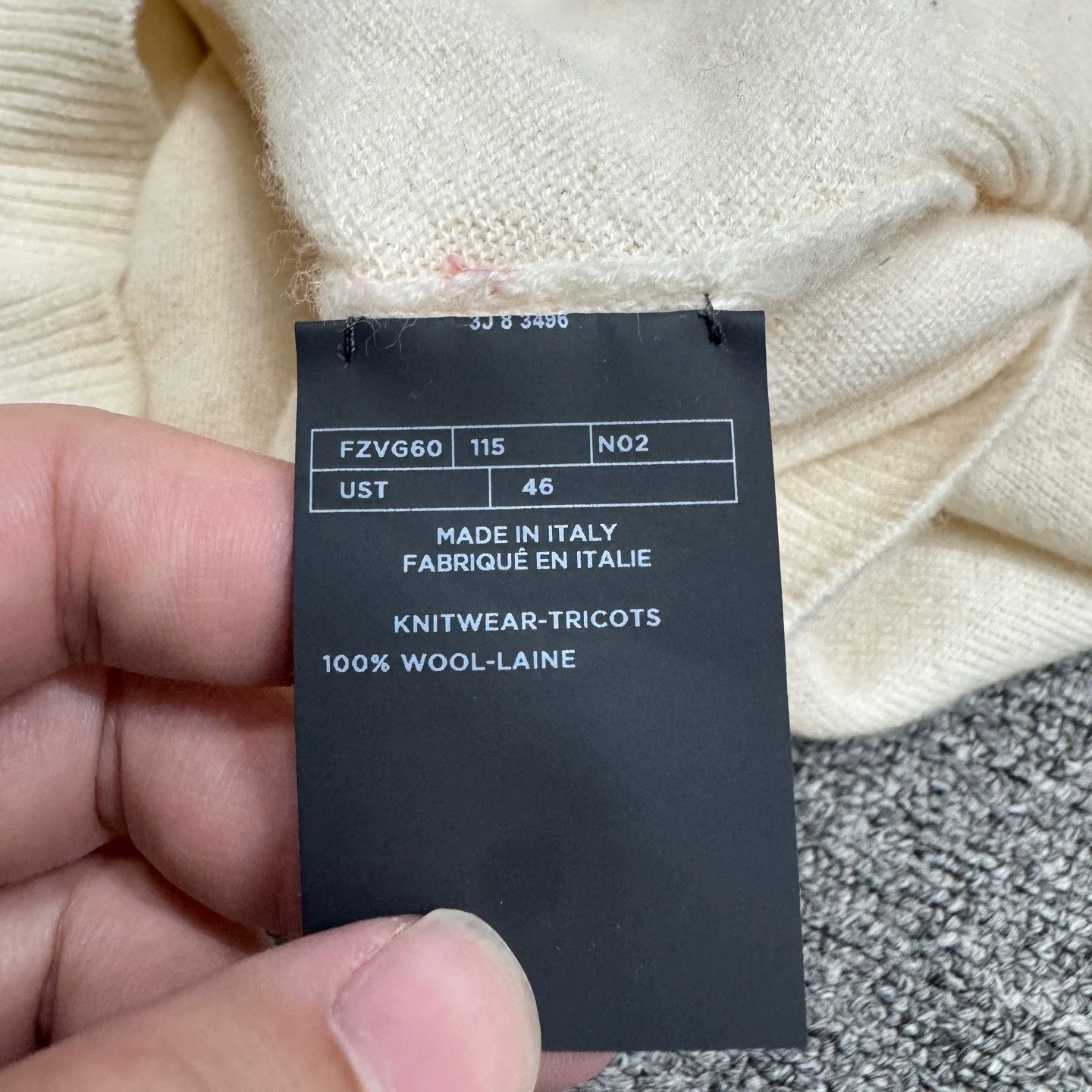 Fear of God Fear of God Wool Knit Sweater Size 4 Size US S / EU 44-46 / 1 - 3 Thumbnail