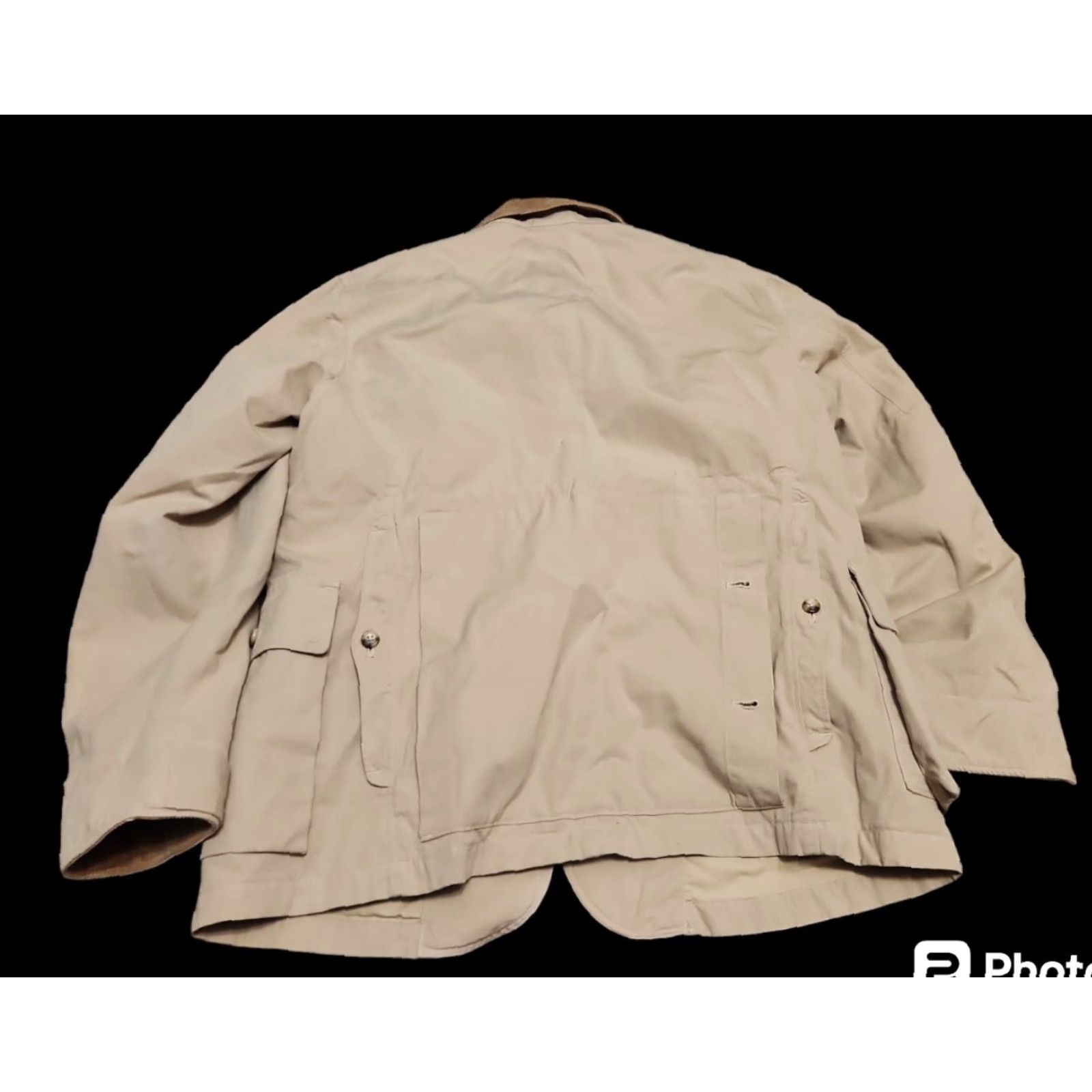 CO VINTAGE Waste Twice Co Barn Jacket Corduroy Collar XL Beige Men Jacket Size US XL / EU 56 / 4 - 2 Thumbnail