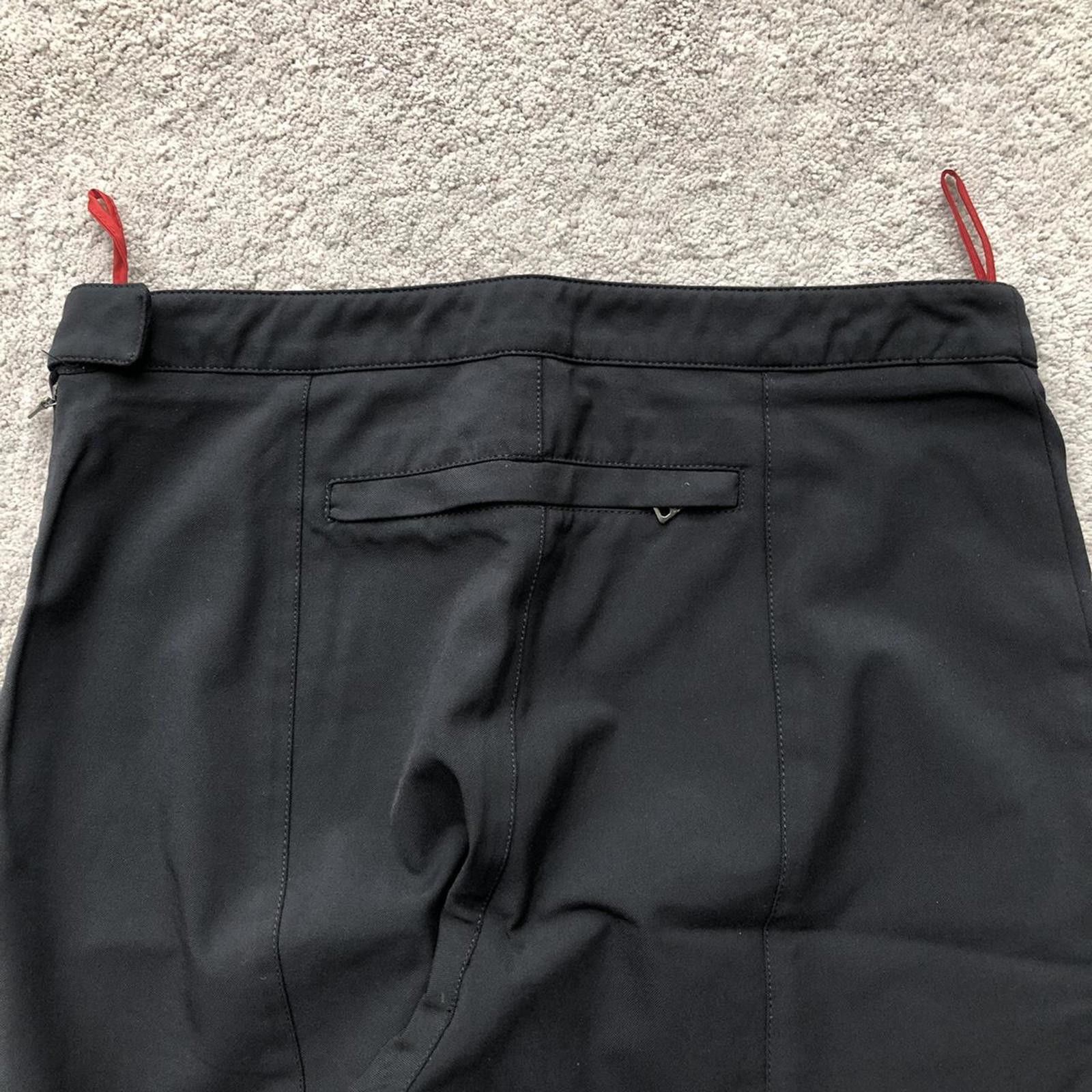 Prada Prada Red Tab Womens Technical Trousers Size 27" / US 4 / IT 40 - 3 Thumbnail