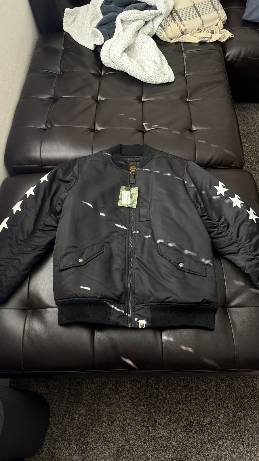 Bape Bapesta Bomber Jacket Size US XL / EU 56 / 4 - 1 Thumbnail