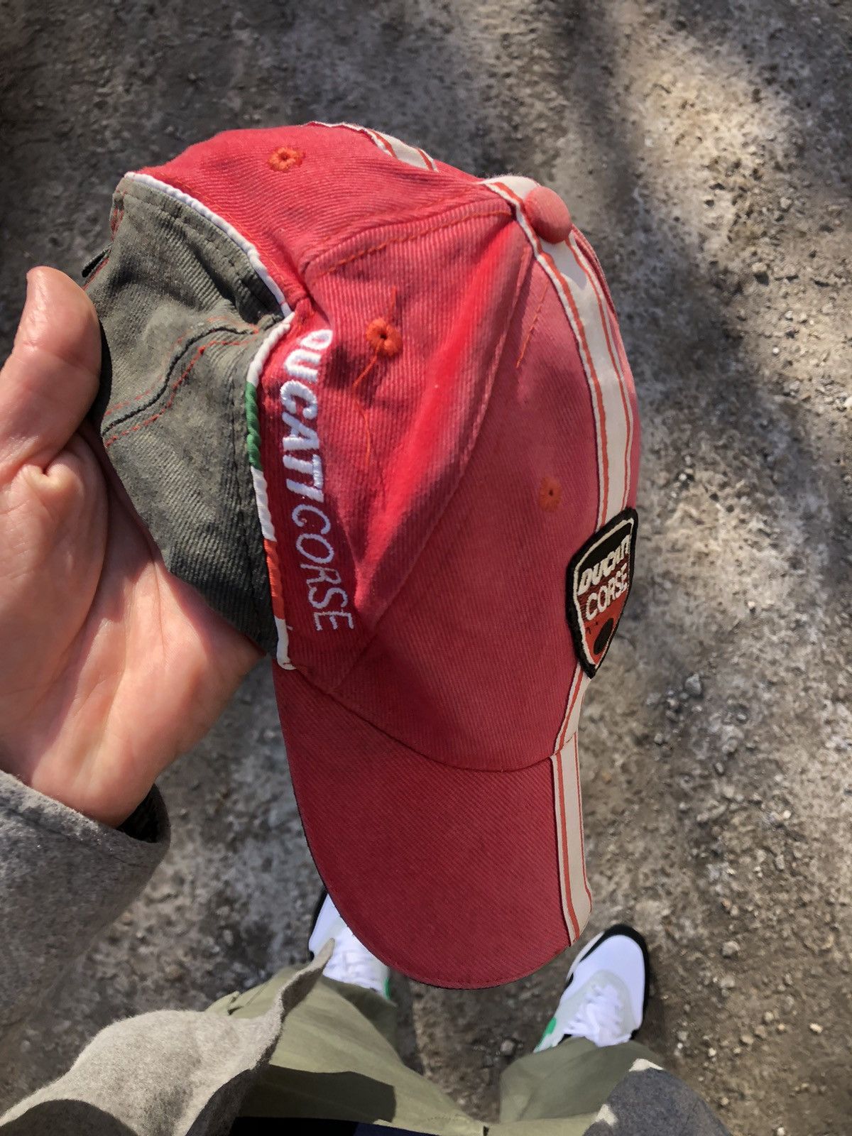 Ducati × Vintage VERY RARE DUCATI CORSE MOTORCYCLE CAP RACING BIKE RETRO 90s Size ONE SIZE - 8 Thumbnail