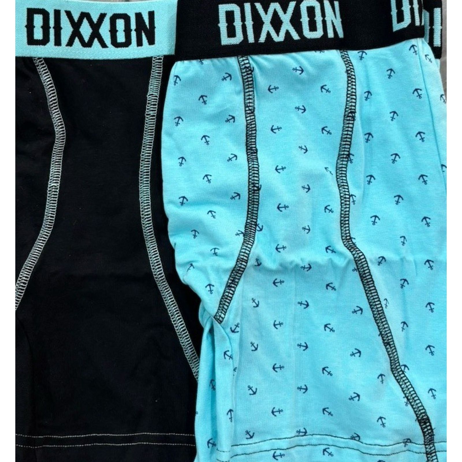 Dixxon Dixxon Flannel Co Premium Boxer Briefs 2pk Black/ Blue Large Size ONE SIZE - 1 Thumbnail