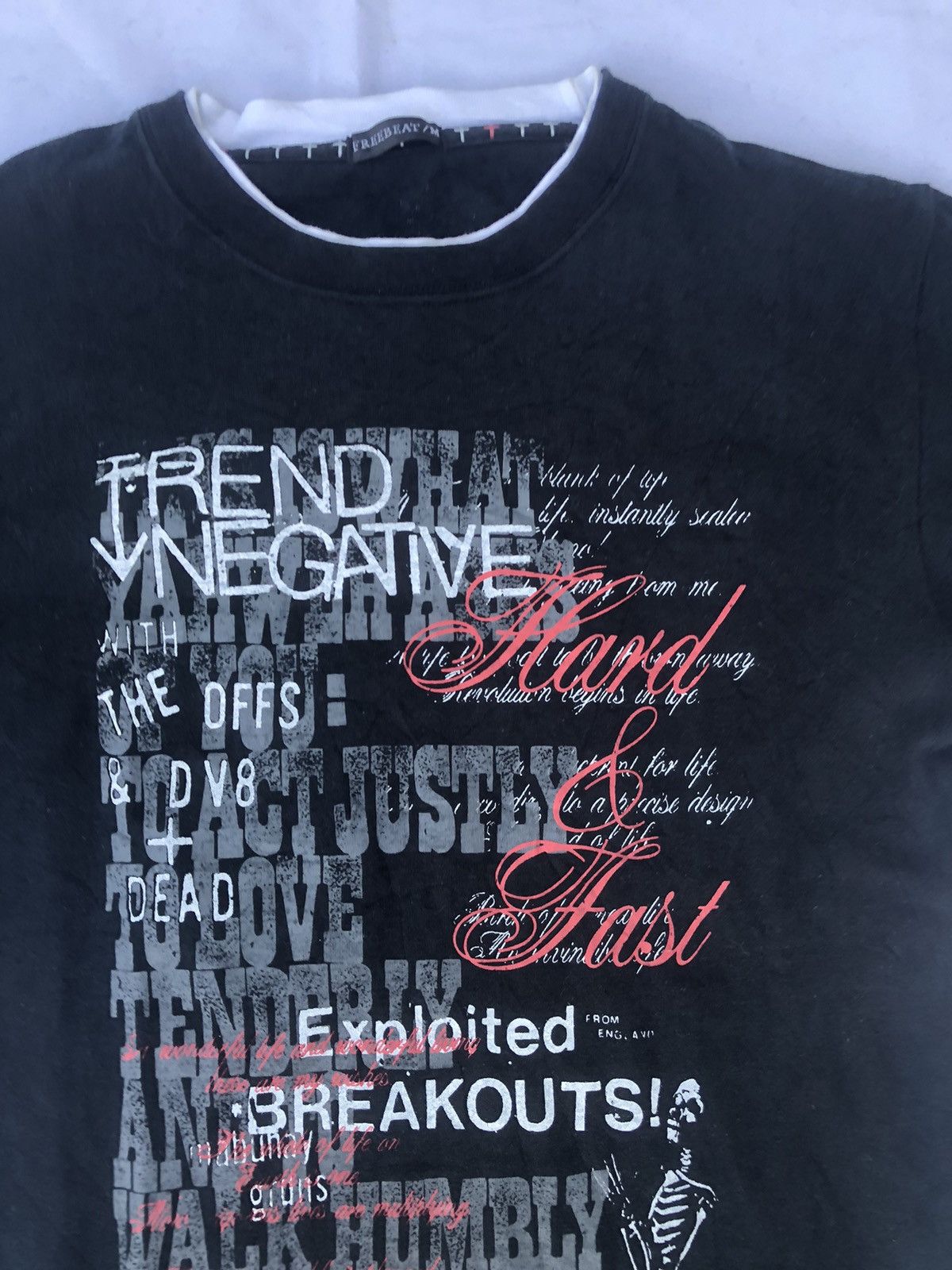 If Six Was Nine Gothic Poem Double Layer Rock Punk Style Size US M / EU 48-50 / 2 - 5 Thumbnail