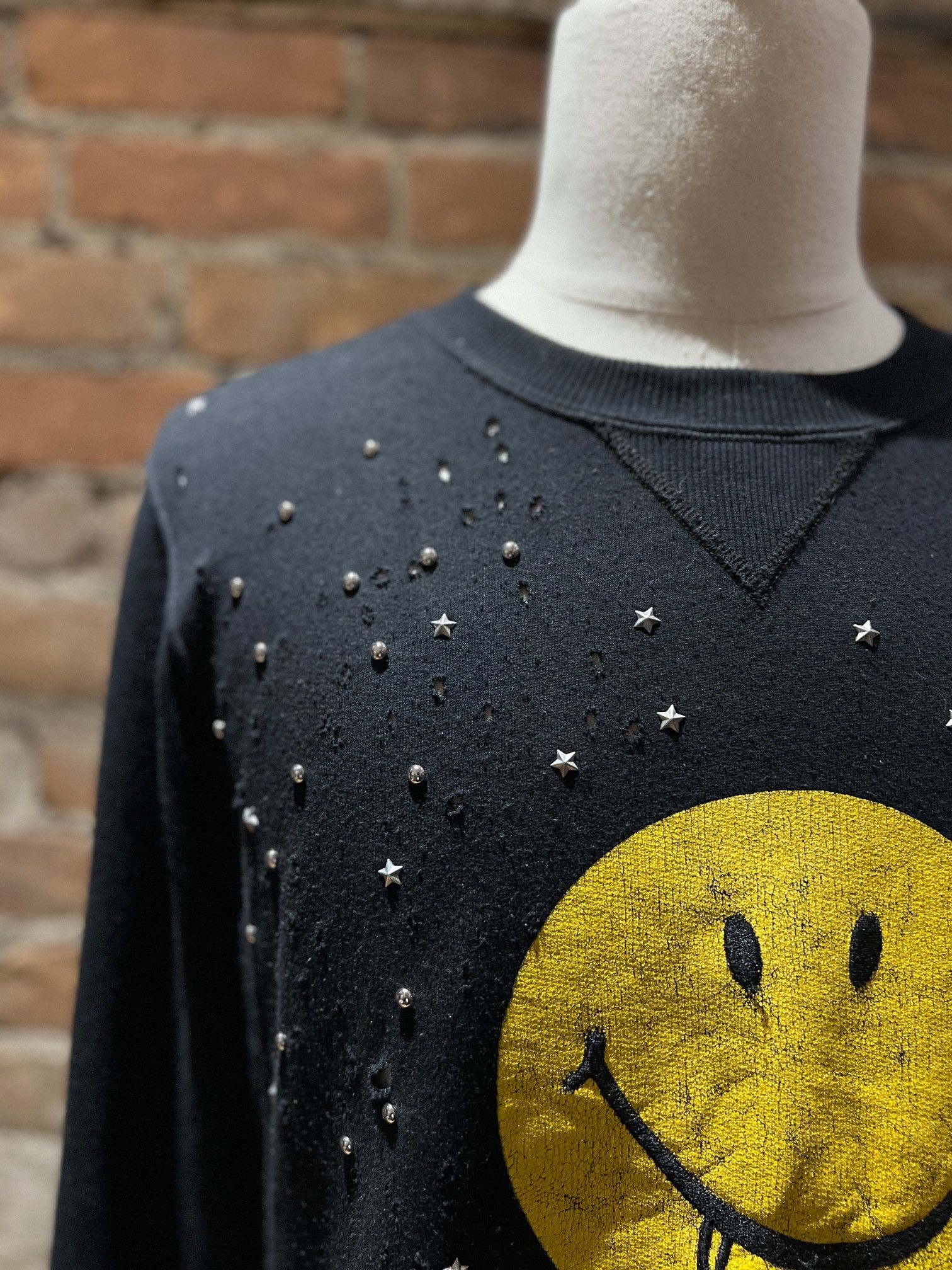Coach Coach 1941 Embellished “Have a Groovy Day” Smiley Sweater Size US M / EU 48-50 / 2 - 3 Thumbnail