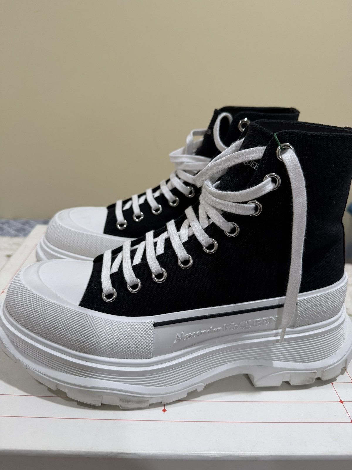 Alexander McQueen Black Alexander Mcqueen boots Size US 8 / EU 41 - 1 Thumbnail