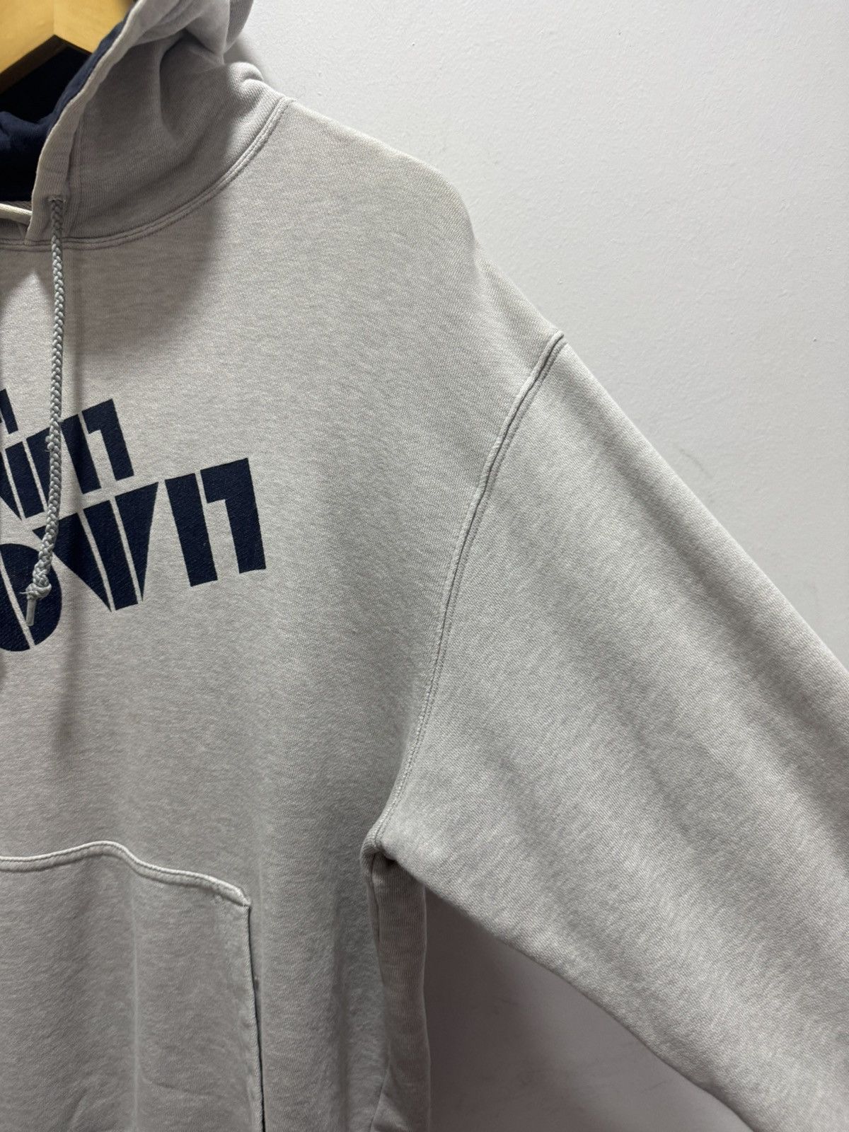 Nike × Vintage Y2k NIKE SPELLOUT HOODIE SWEATSHIRT Size US L / EU 52-54 / 3 - 6 Thumbnail