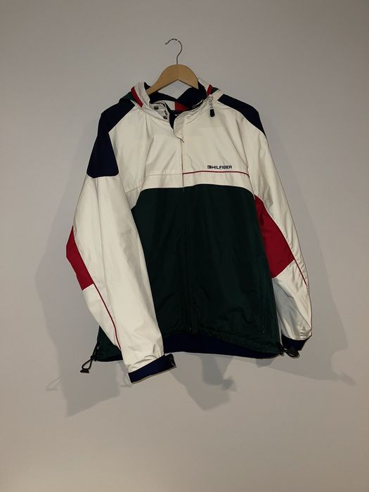 Vintage tommy outlet hilfiger reversible jacket