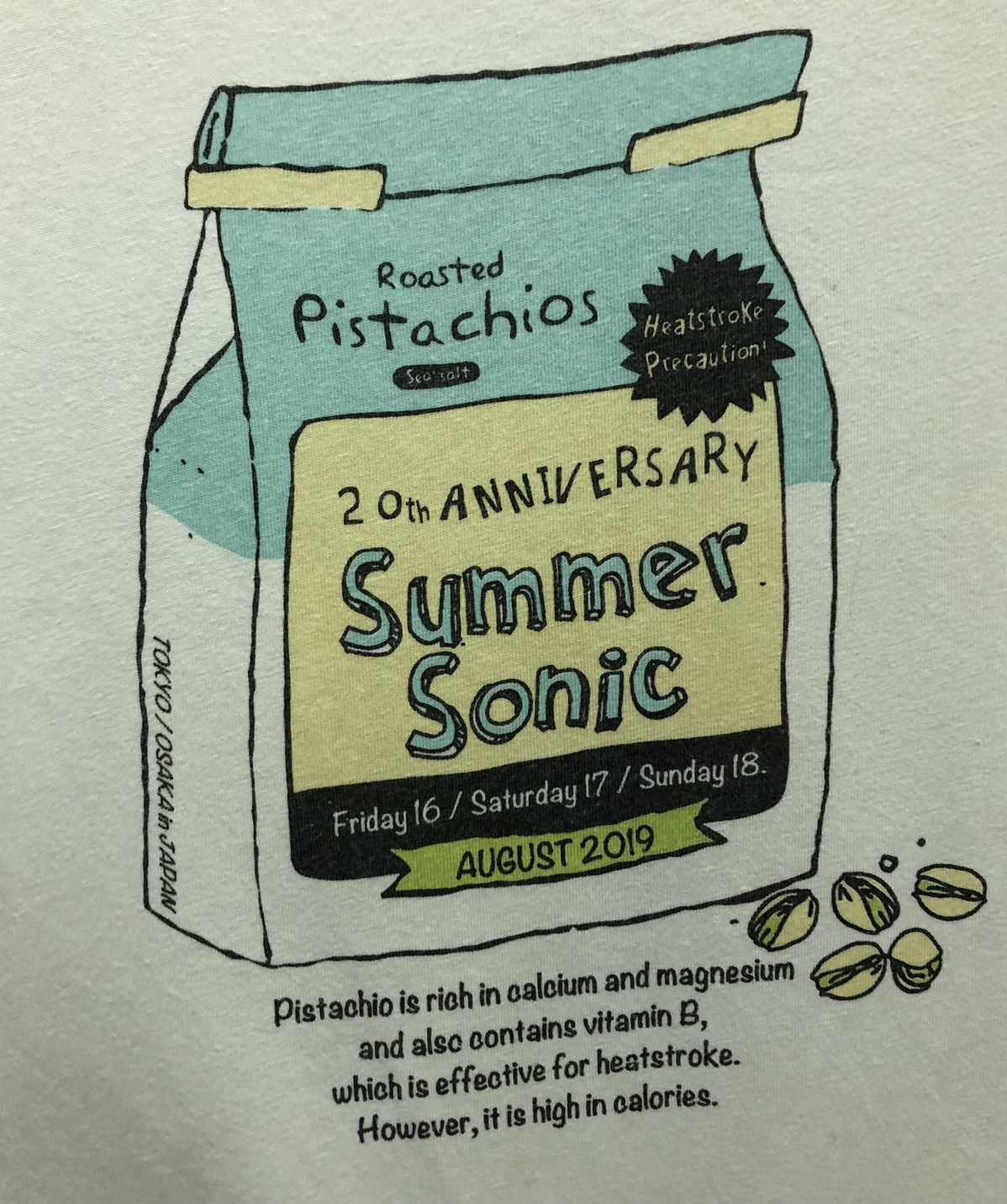 Band Tees 20th Anniversary Summer Sonic August 2019 T-Shirt Size US XXL / EU 58 / 5 - 3 Thumbnail