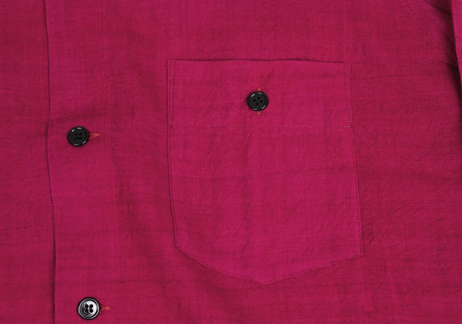 Yohji Yamamoto Yohji Yamamoto Silk Shirt Pink M Size US M / EU 48-50 / 2 - 5 Thumbnail