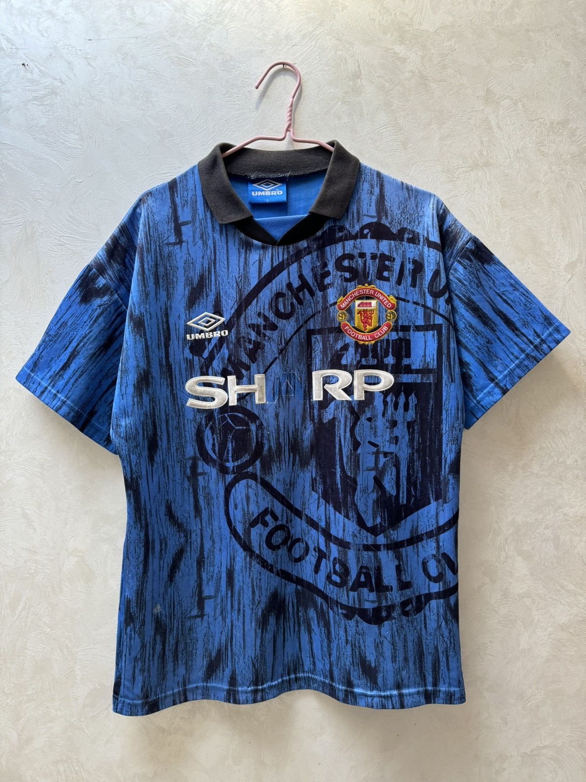Umbro × Vintage 1992 1993 Manchester United Umbro away jersey Size US S / EU 44-46 / 1 - 1 Thumbnail