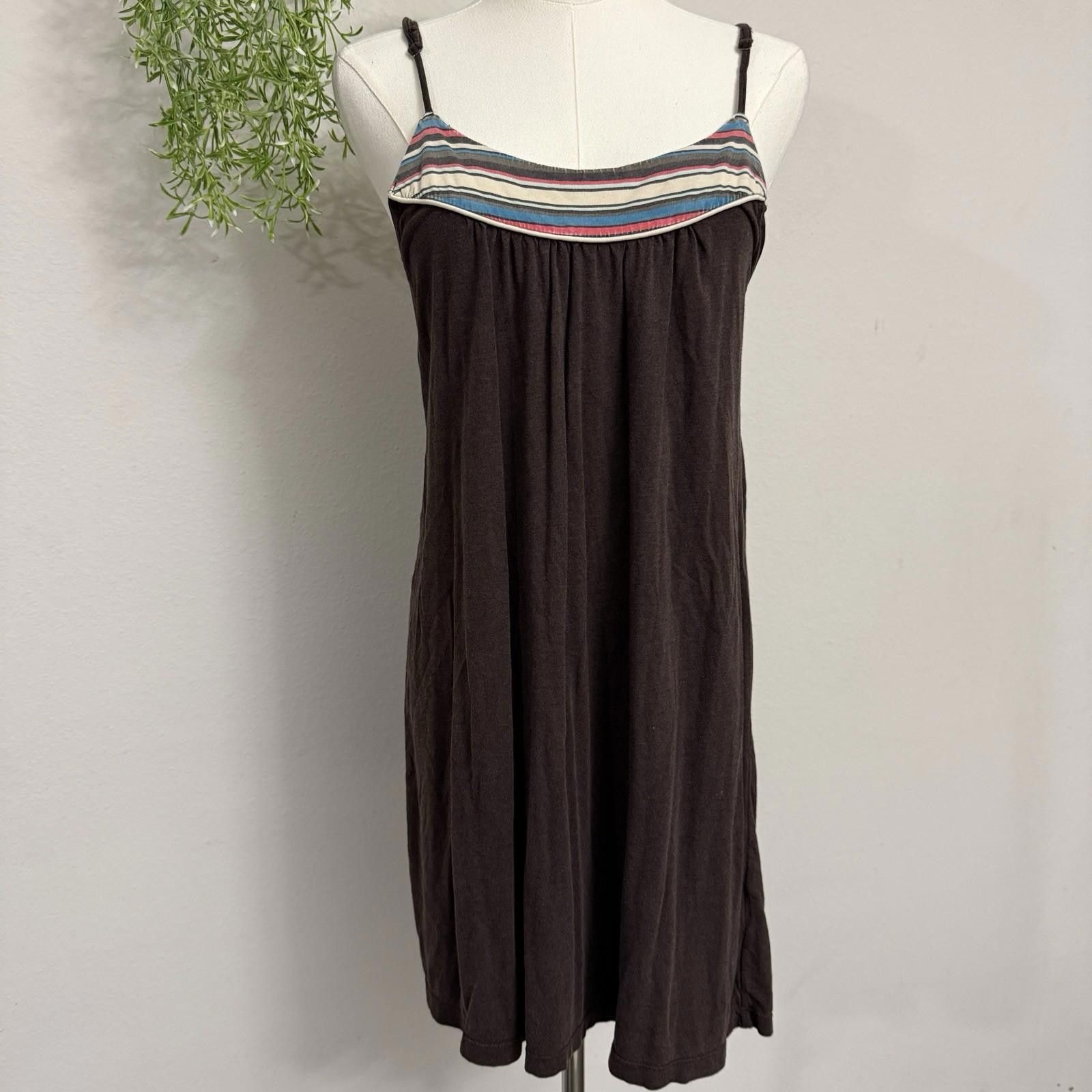 Volcom Volcom Boho Indie Stripe Dress Small Size S / US 4 / IT 40 - 1 Thumbnail