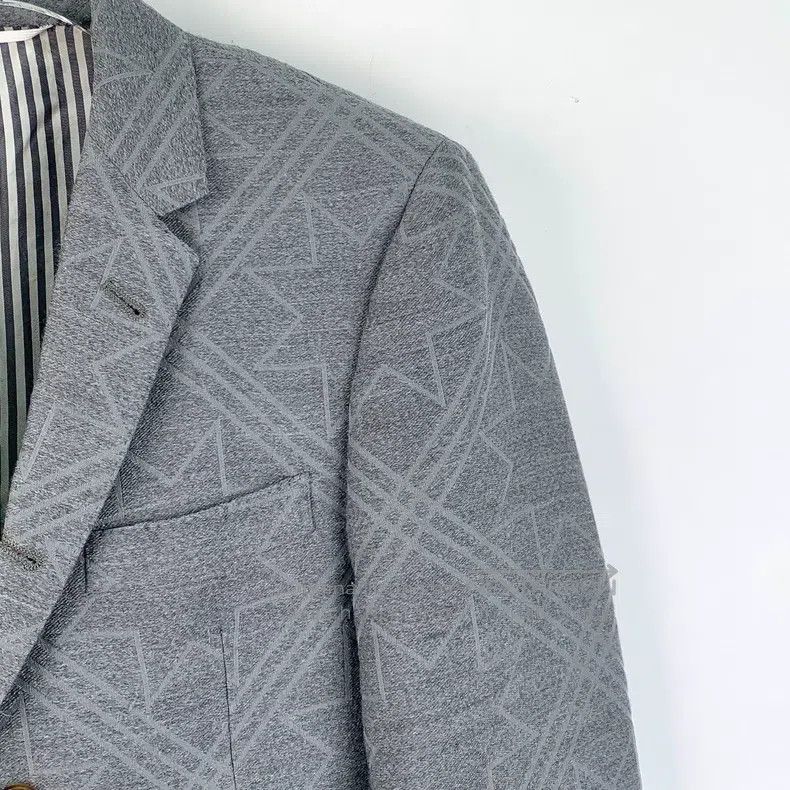 Thom Browne Thom Browne size 0 Grey overcoat Size 38S - 3 Thumbnail