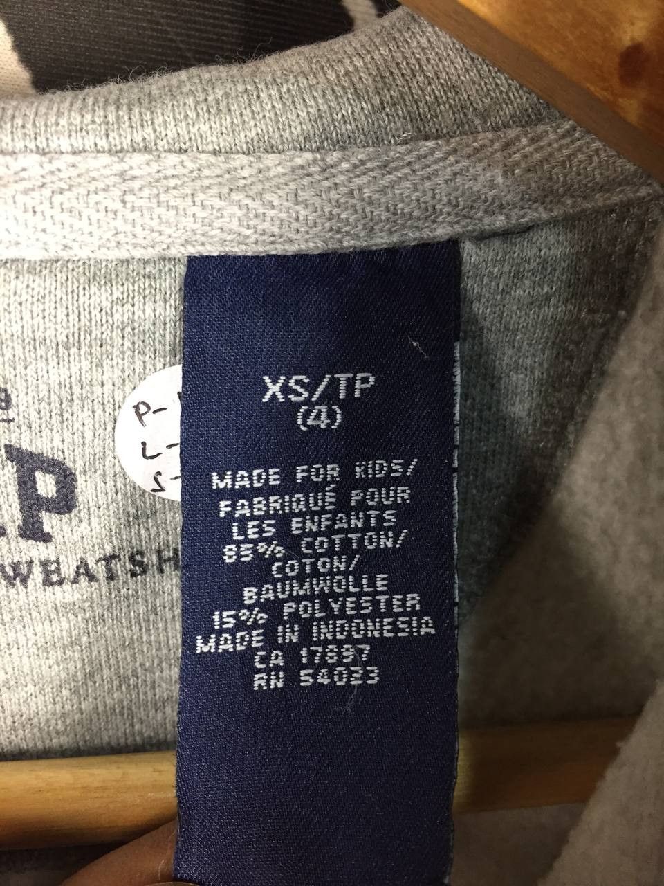 Gap GAP Kids Small Logo Full Zip Authentic Sweatshirt Size 4 Size US XXS / EU 40 - 15 Thumbnail