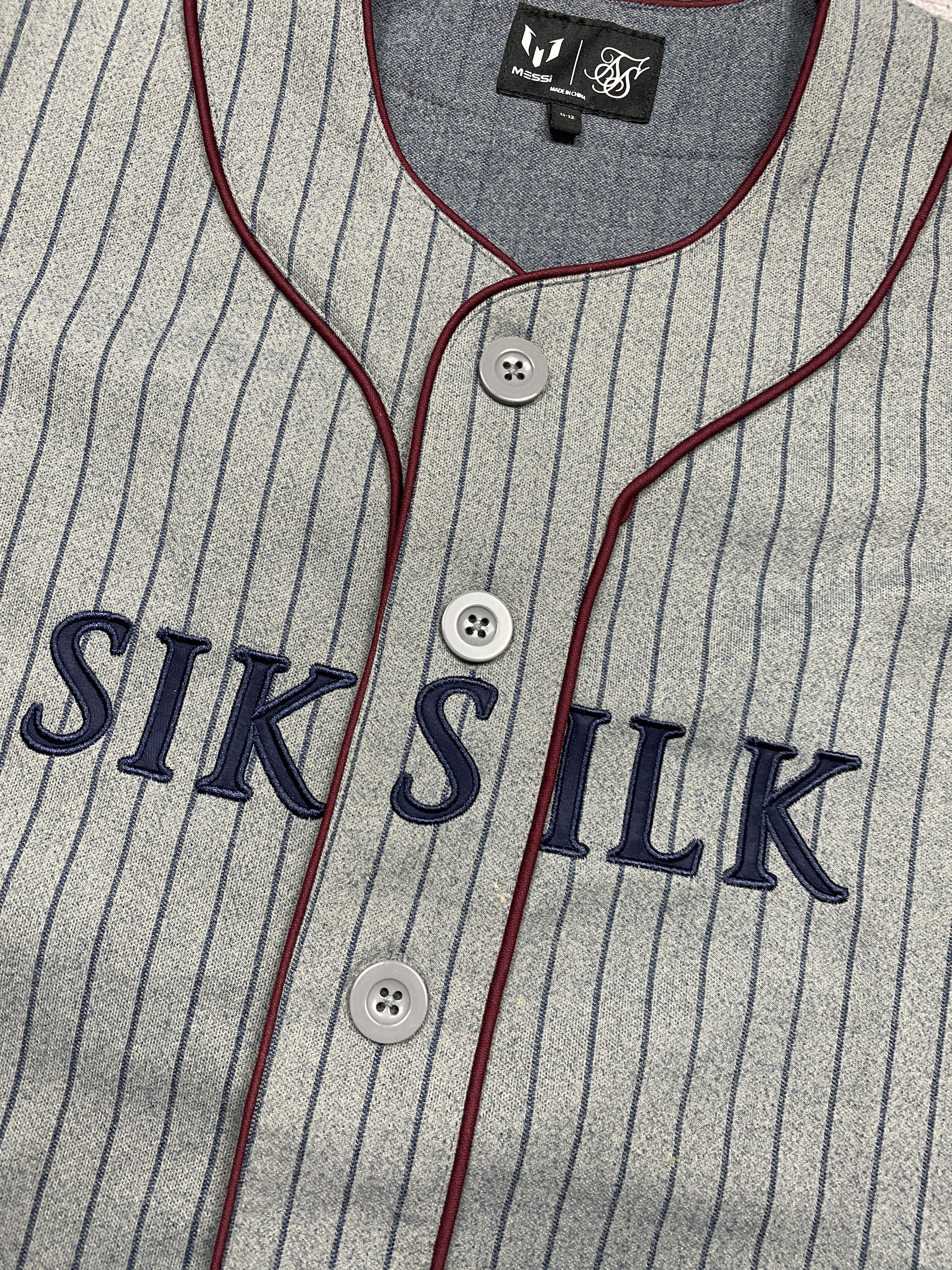 Vintage Sik Silk x Messi Mens Jersey T-Shirt Size US S / EU 44-46 / 1 - 3 Thumbnail