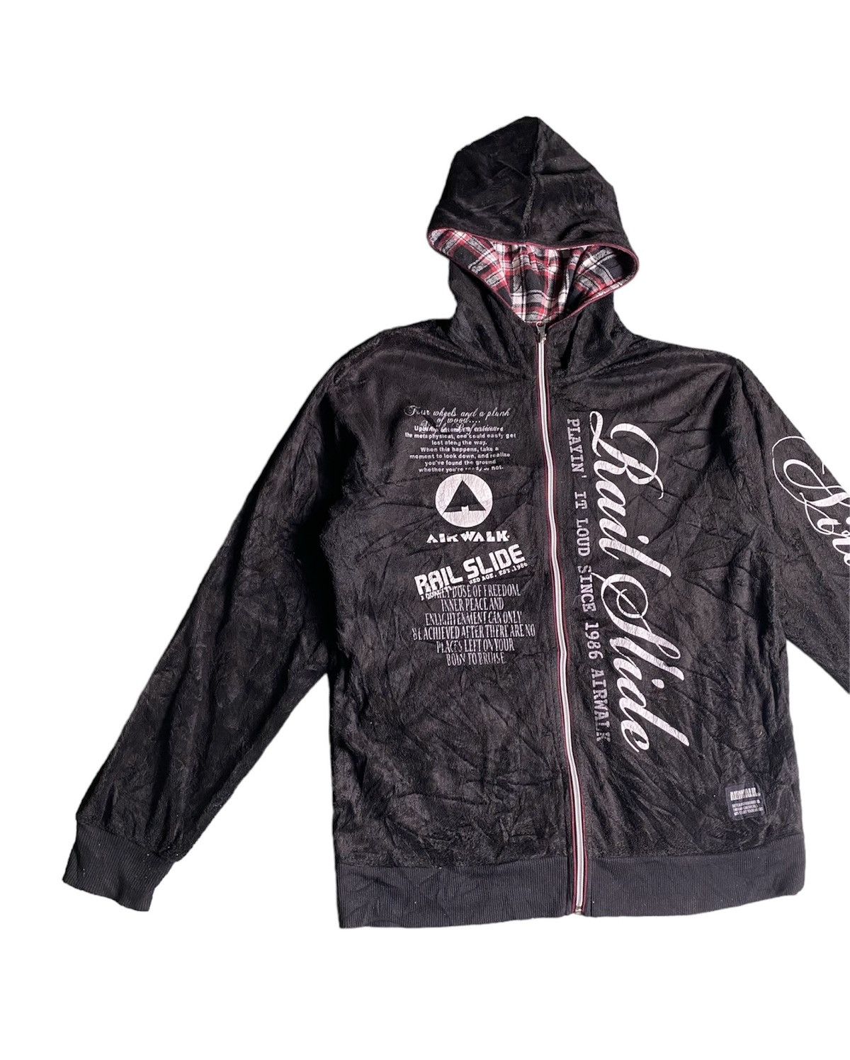 Airwalk × Japanese Brand Airwalk Board Wear Fleece zipper Hoodies Size US L / EU 52-54 / 3 - 3 Thumbnail