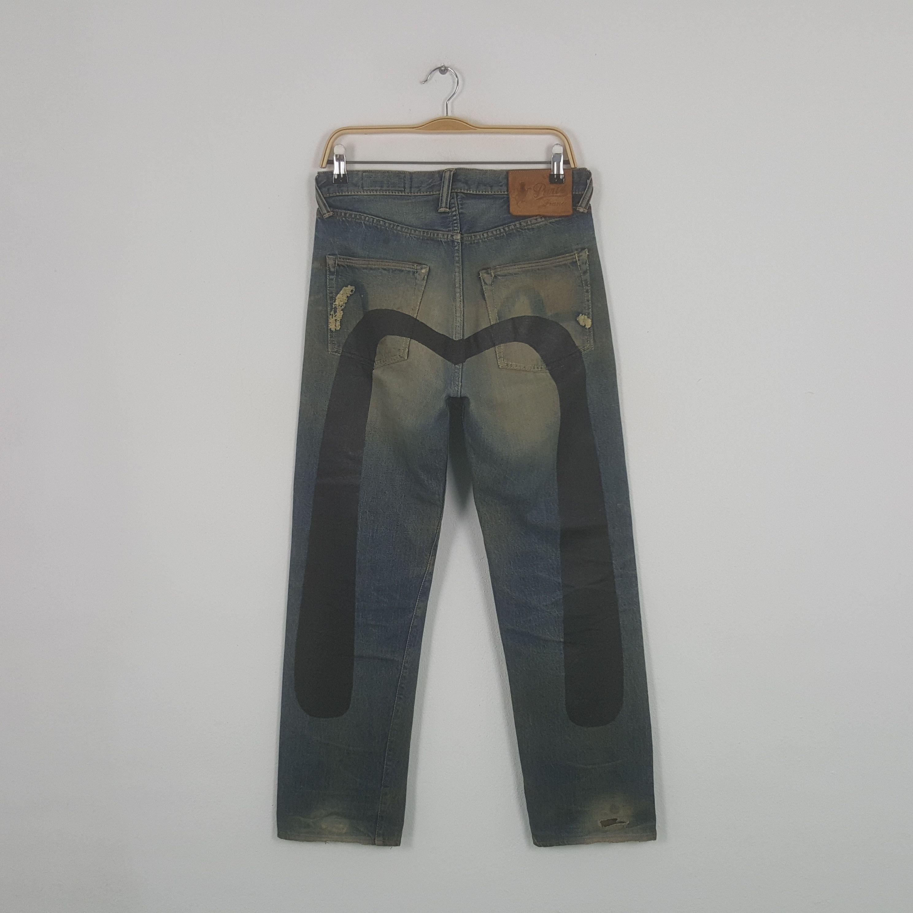 Evisu Vintage Evisu Japanese Brand Daicock Custom Art Denim Jeans Size US 30 / EU 46 - 1 Thumbnail