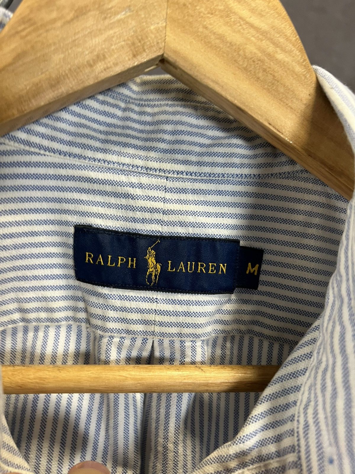 Polo Ralph Lauren Polo Ralph Lauren designer logo striped shirt Size US M / EU 48-50 / 2 - 4 Thumbnail