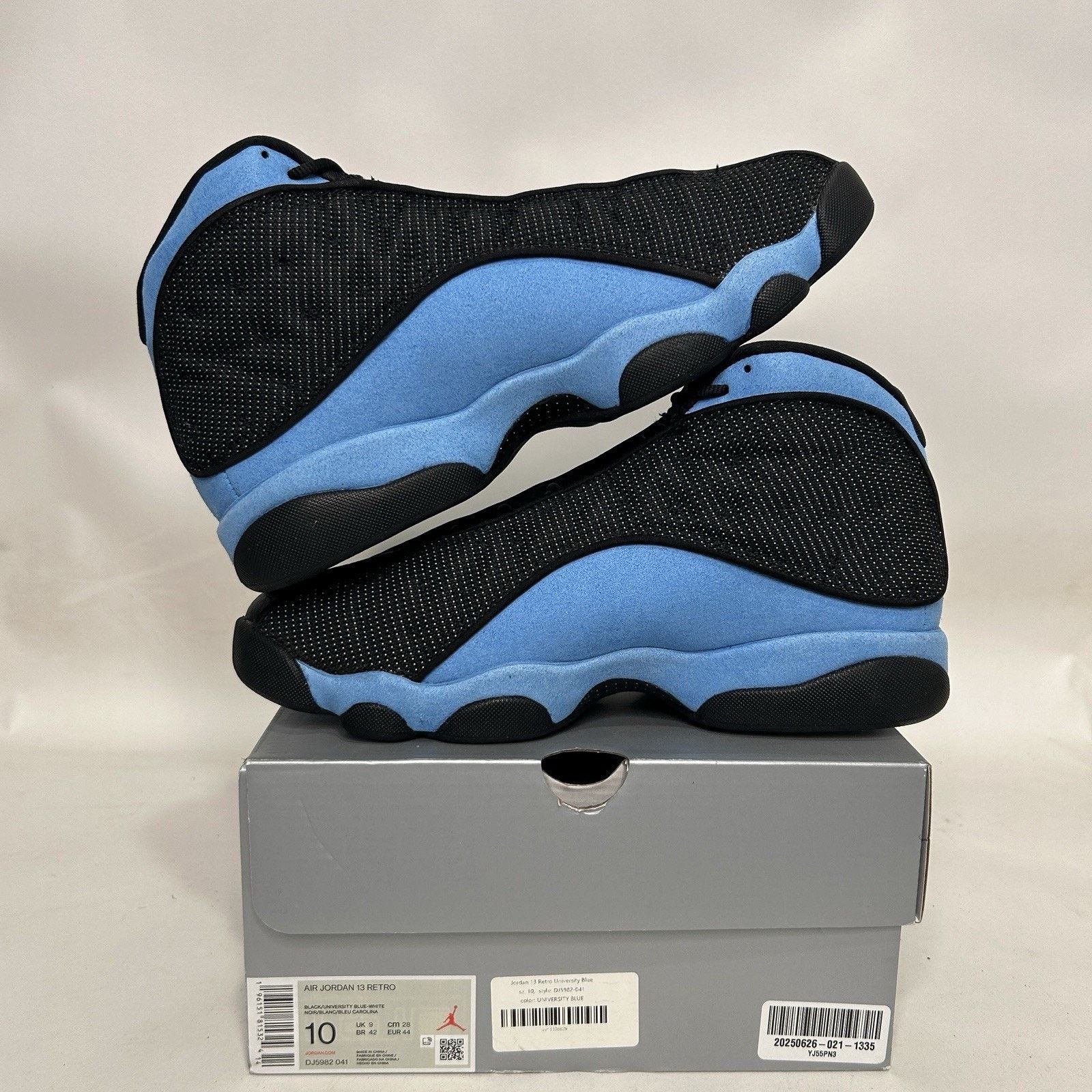 Jordan Brand Nike Air Jordan 13 Retro OG “Black University Blue” Size US 10 / EU 43 - 3 Thumbnail