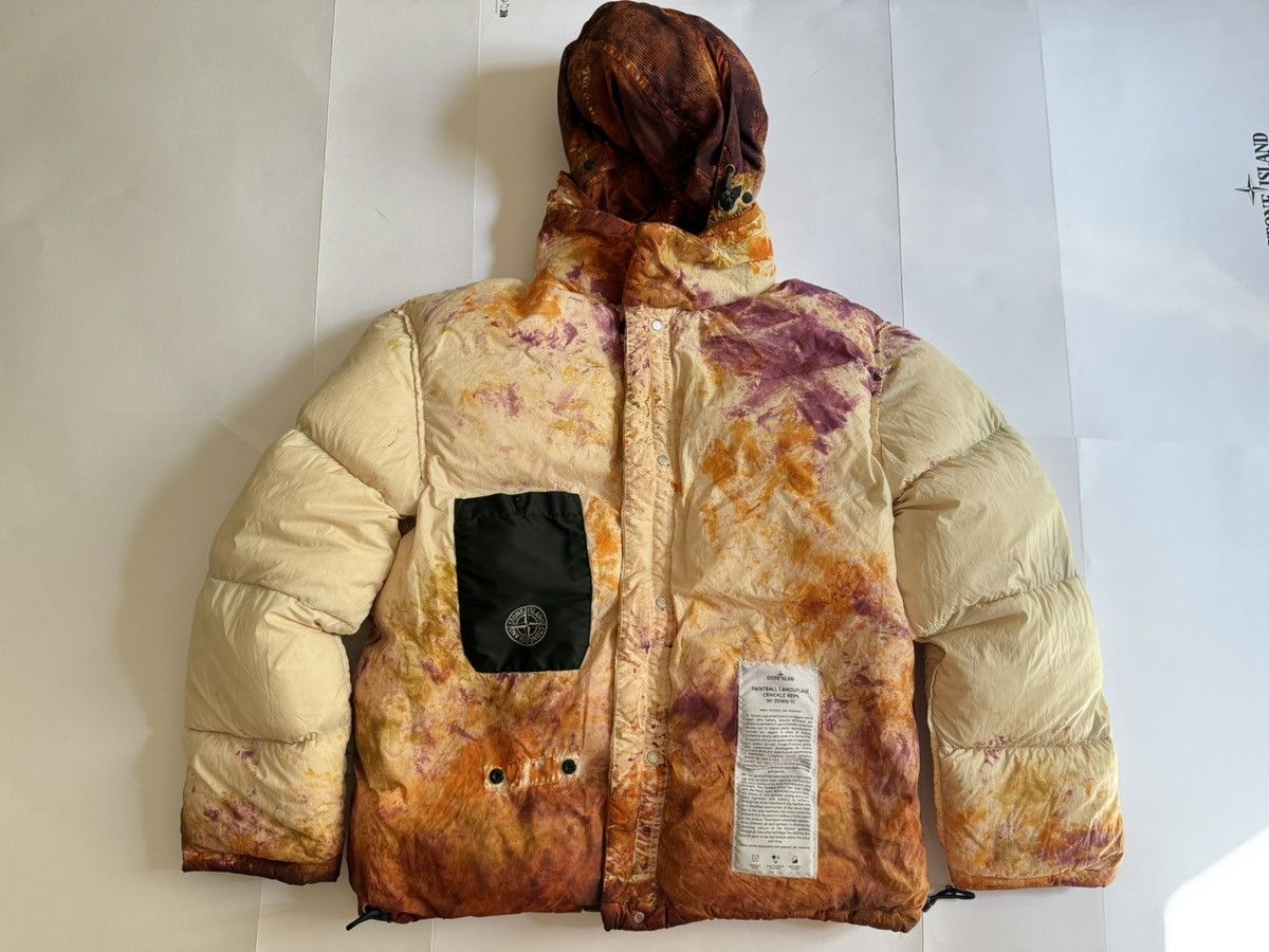 Stone Island × Supreme Supreme x Stone Island Paintball Camouflage Down Jacket M Size US M / EU 48-50 / 2 - 3 Thumbnail