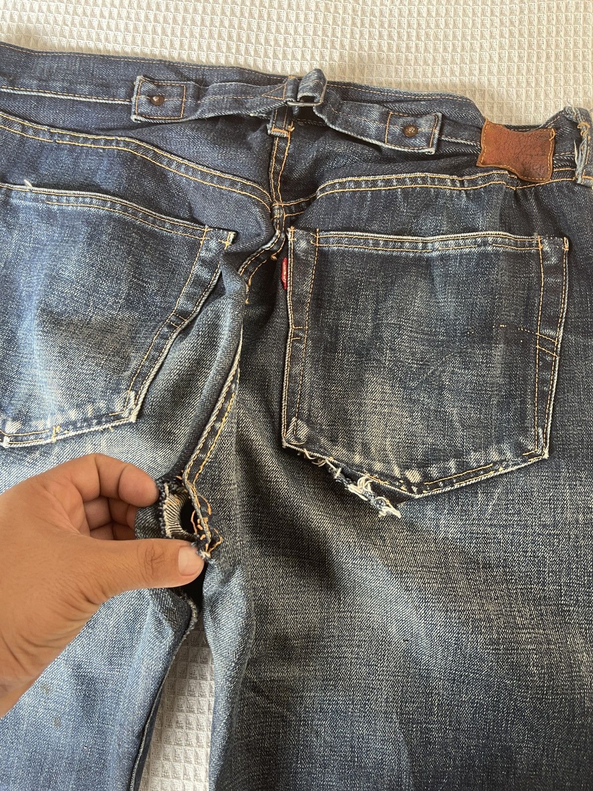 Levi's Vintage Clothing Very Rare🔥Vintage Levis 501xx LVC Lot 37501 Selvedge Denim Size US 36 / EU 52 - 16 Thumbnail