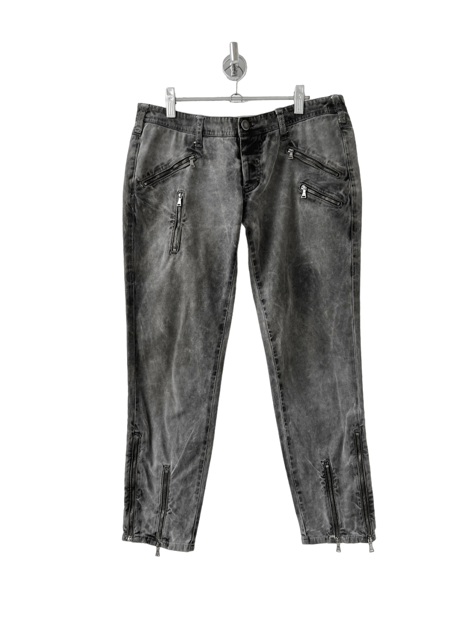 image of Neil Barrett Denim Jeans 29 in Grey, Women's
