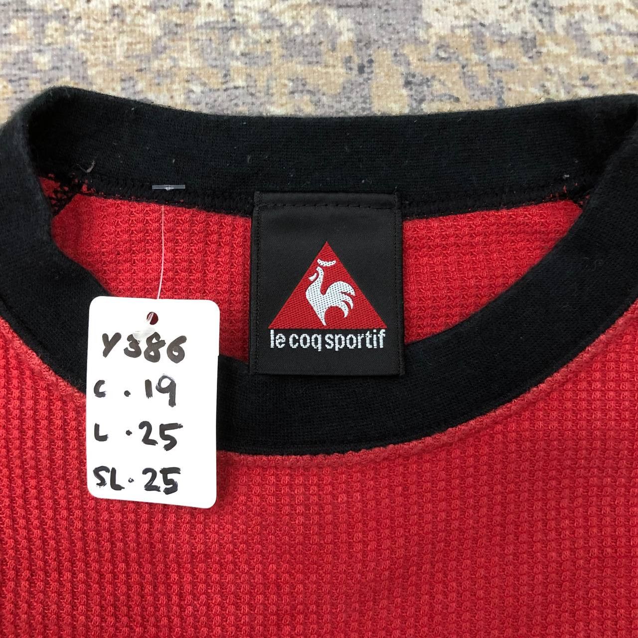 Le Coq Sportif × Vintage Y386 VTG 90s JAPAN LE COQ SPORTIF SWEATSHIRT Size US S / EU 44-46 / 1 - 6 Thumbnail
