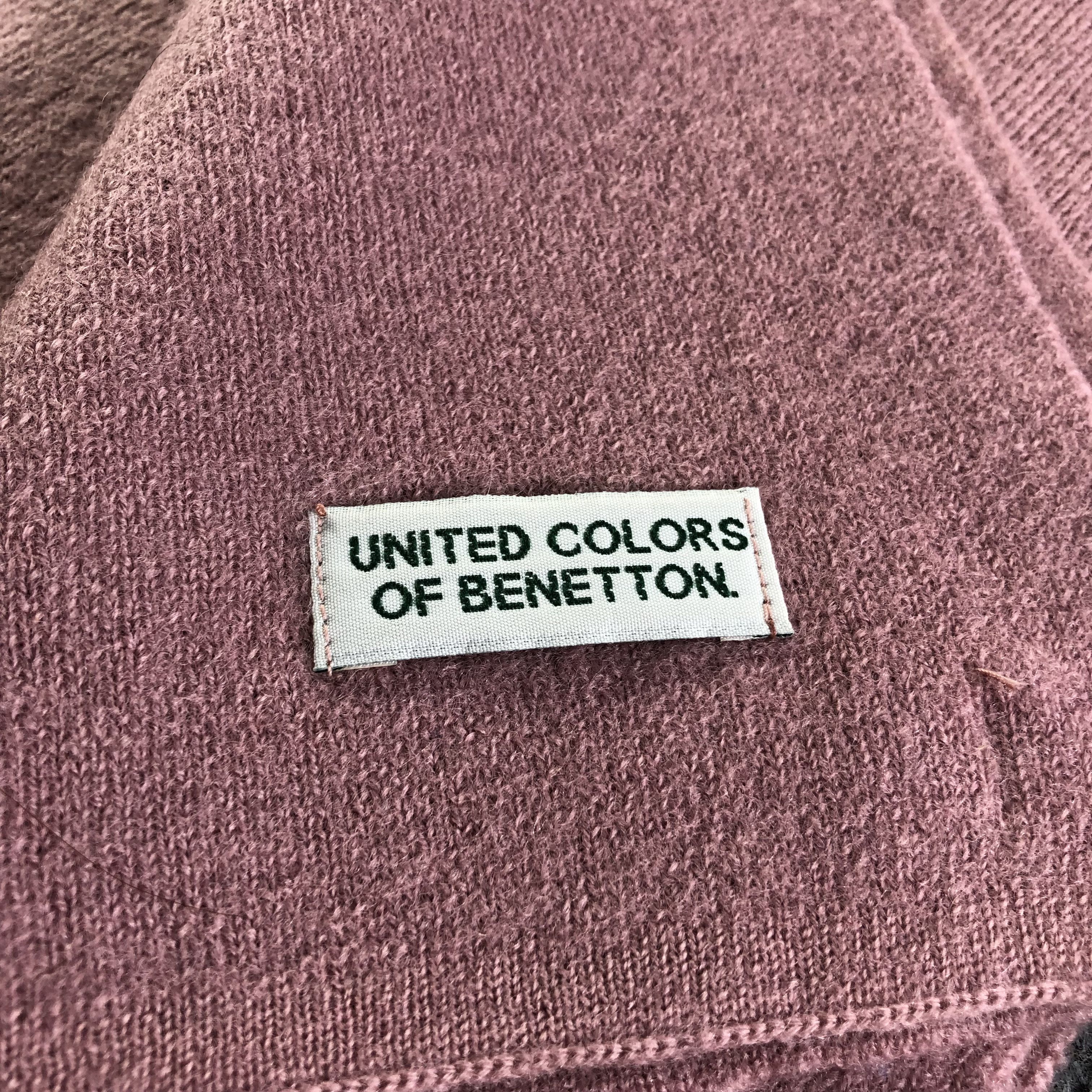 United Colors Of Benetton United Colors Of Benetton Wool Scarf Muffler Neckwear V2180 Size ONE SIZE - 5 Thumbnail