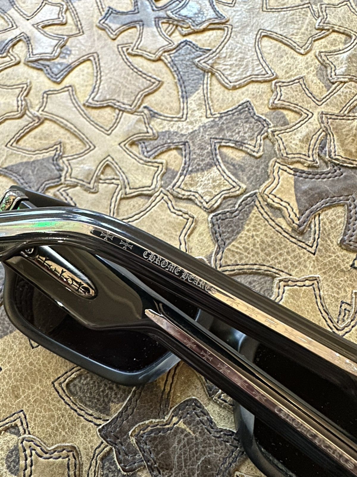 Chrome Hearts CHROME HEARTS GIRTH QUAKE GLASSES Size ONE SIZE - 4 Thumbnail