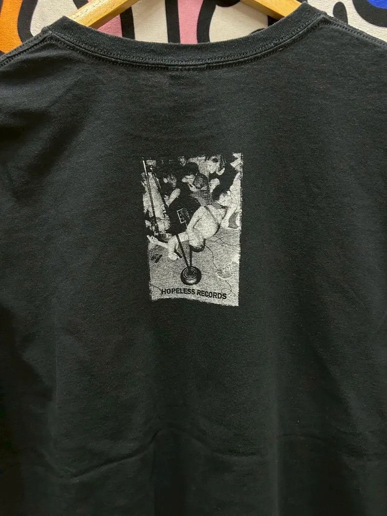 Vintage Vintage 2000s Dillinger Four Band tshirt size XL Size US XL / EU 56 / 4 - 4 Thumbnail